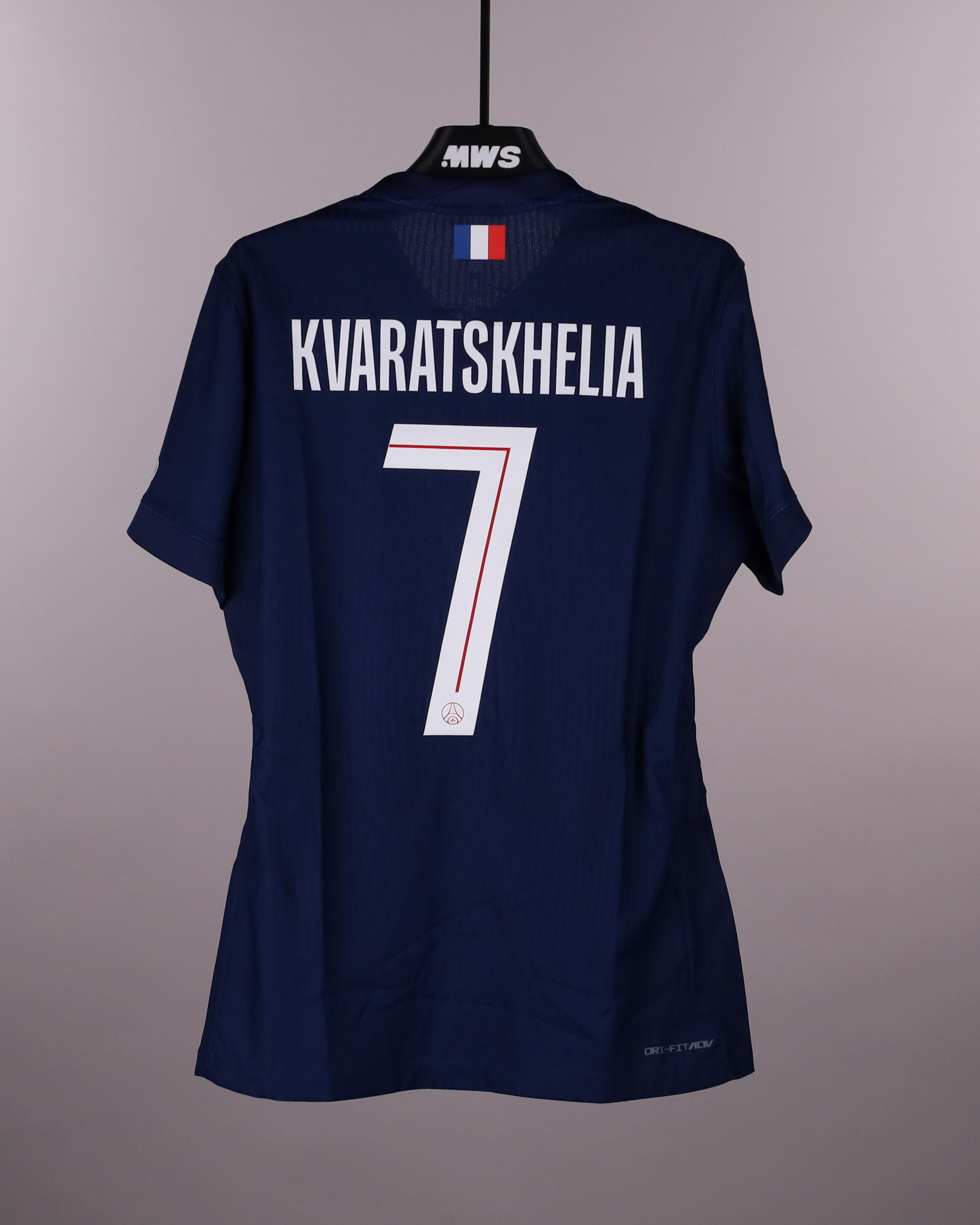 Khvicha Kvaratskhelia | Paris Saint Germain - Arsenal | MatchWornShirt
