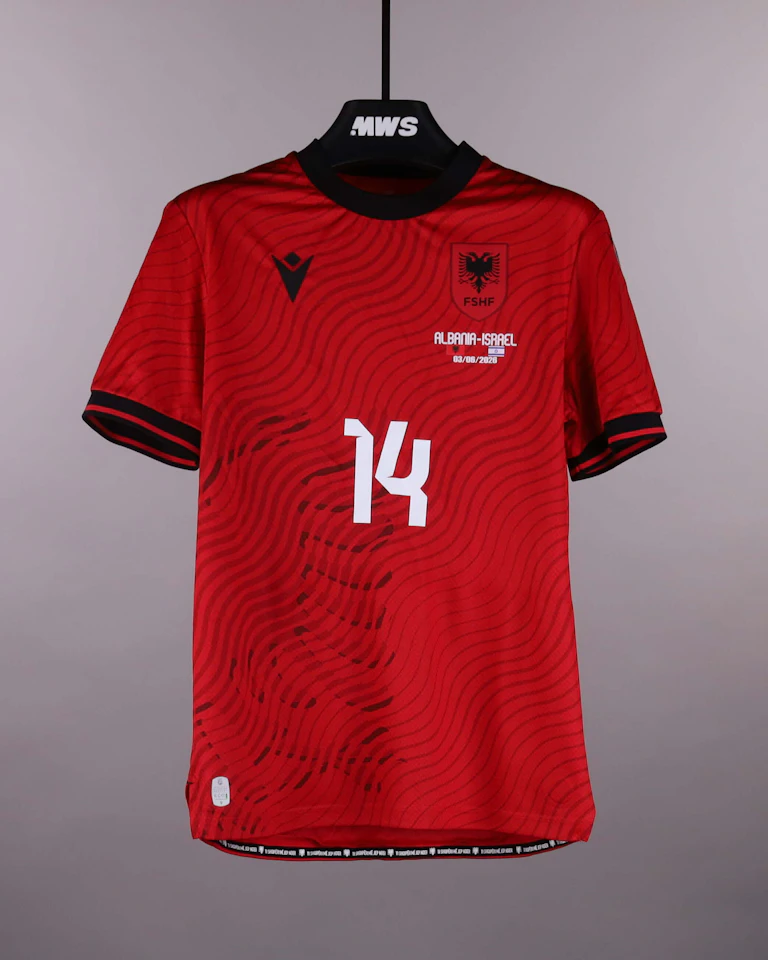 Albania 팀의 Qazim Laçi 셔츠