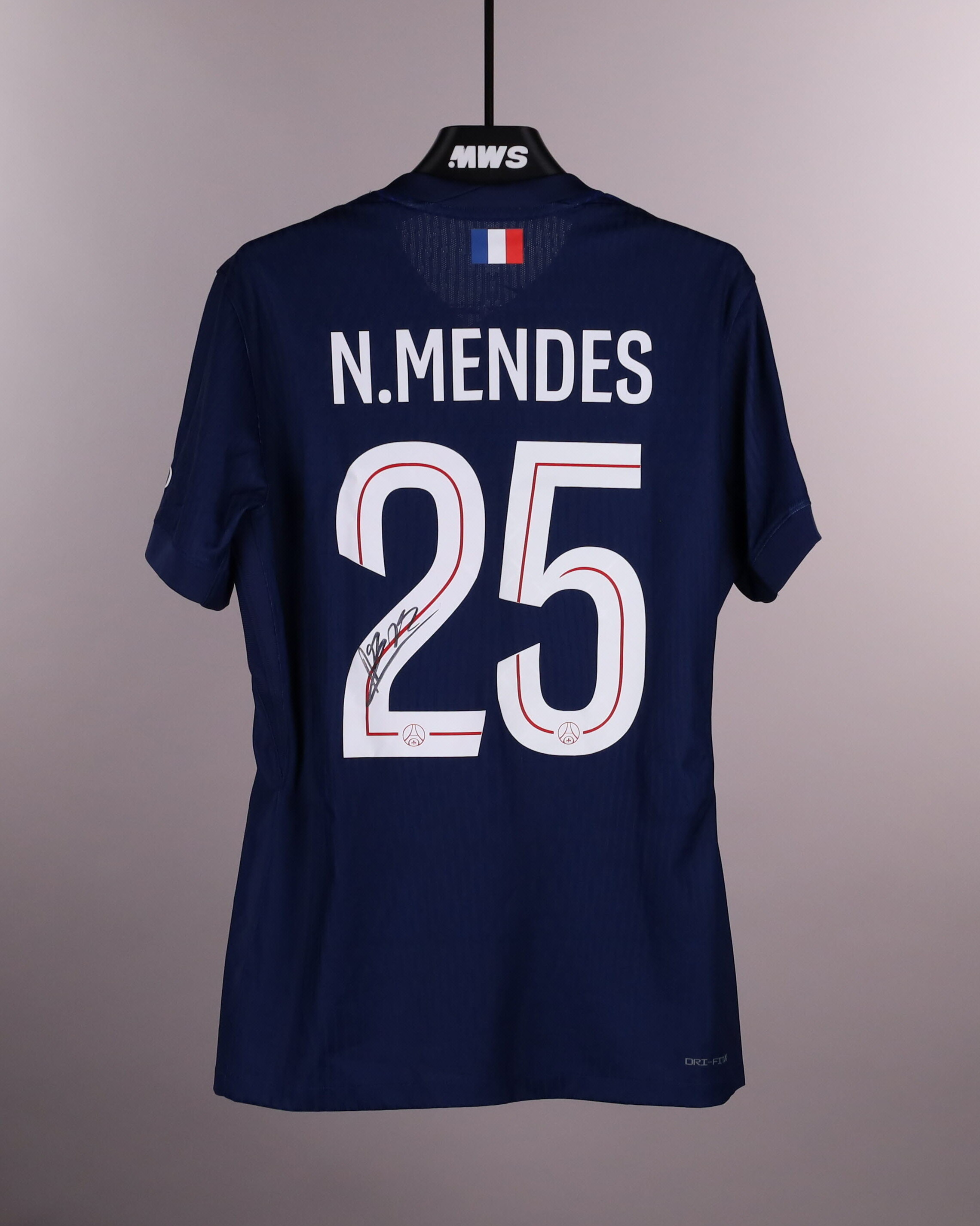 Nuno Mendes Paris Saint-Germain shirt