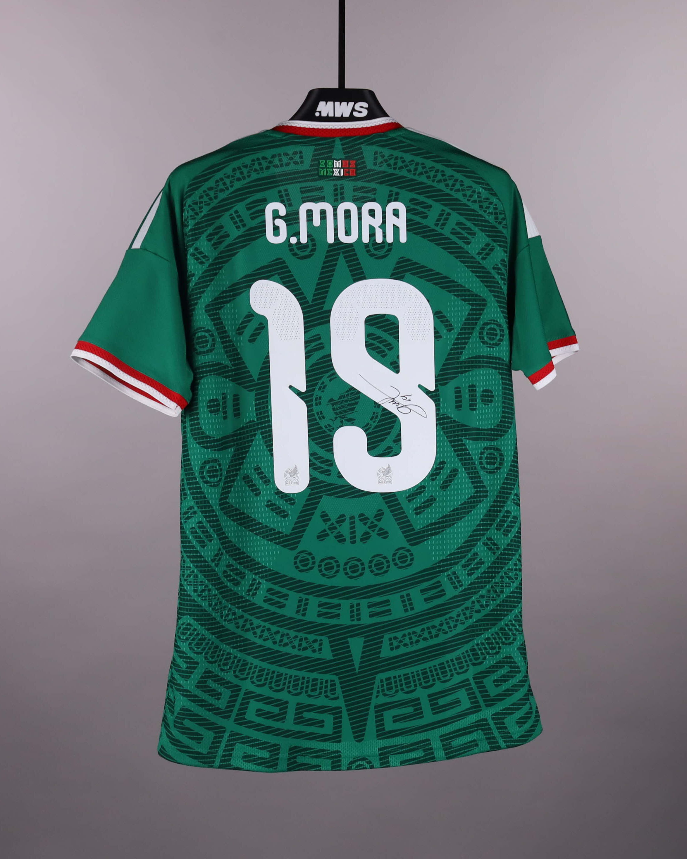 Gilberto Mora | Mexico - Serbia | MatchWornShirt