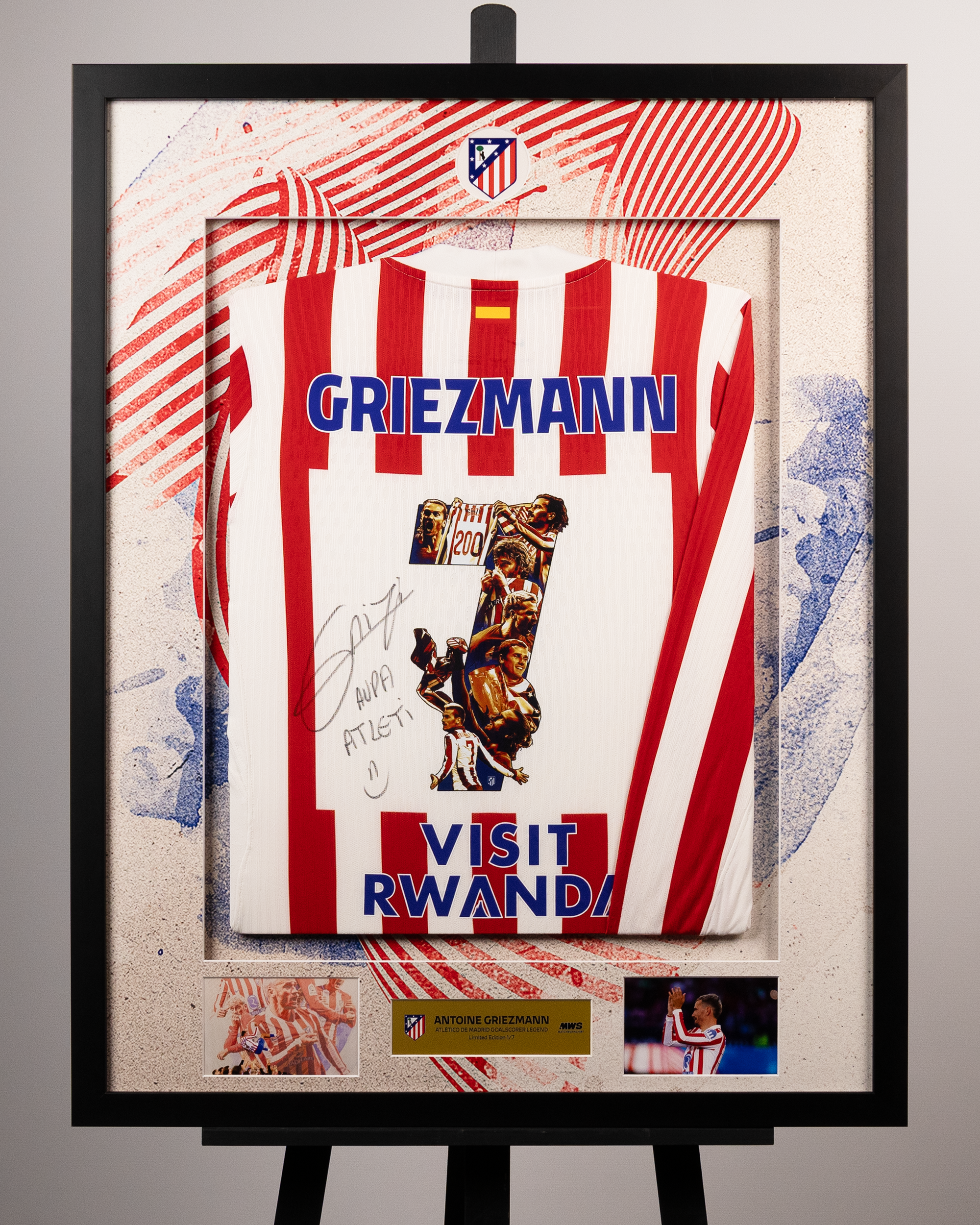 Limited Edition Framed Shirt 1/7 | Antoine Griezmann Last Dance
