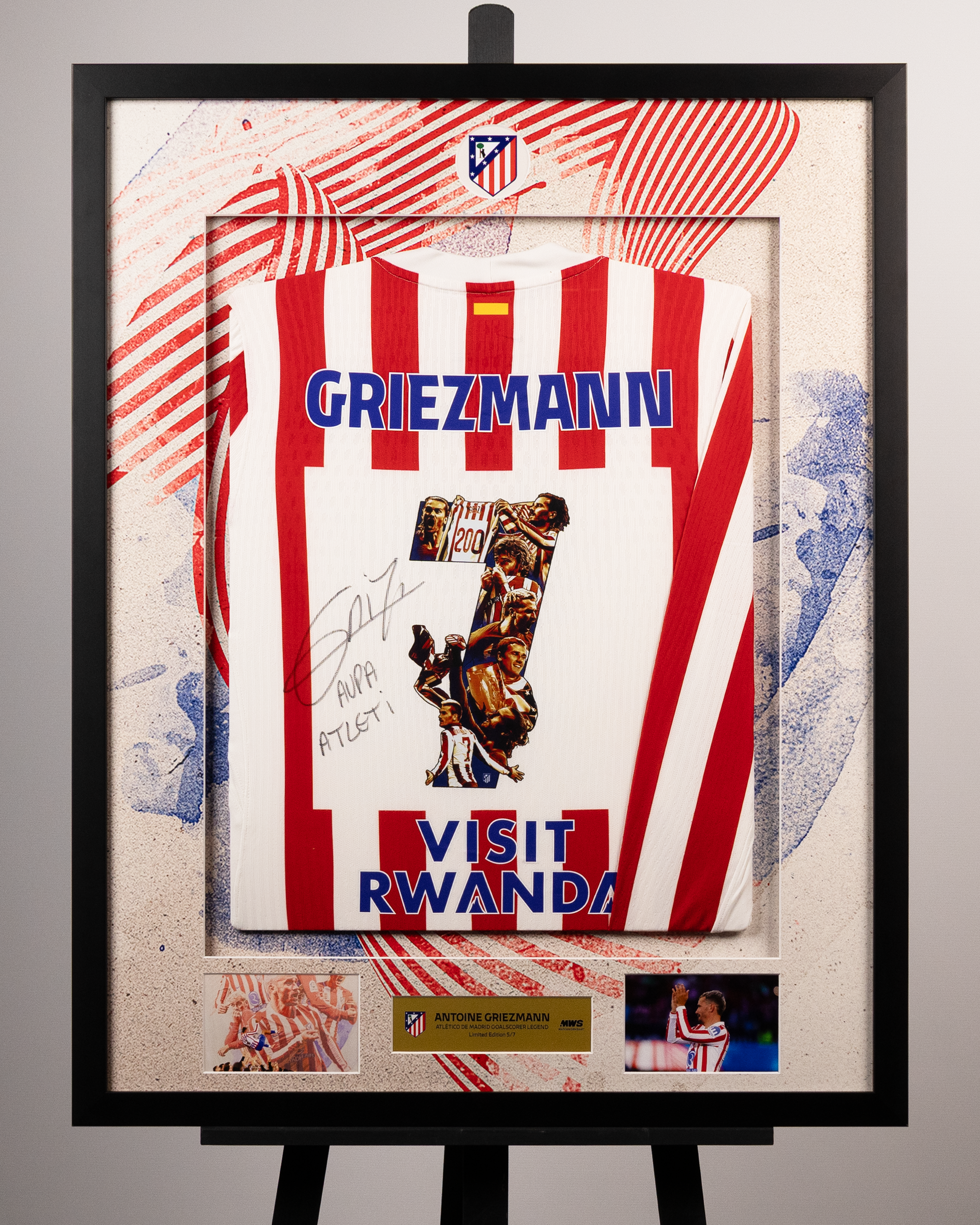 Limited Edition Framed Shirt 5/7 | Antoine Griezmann Last Dance