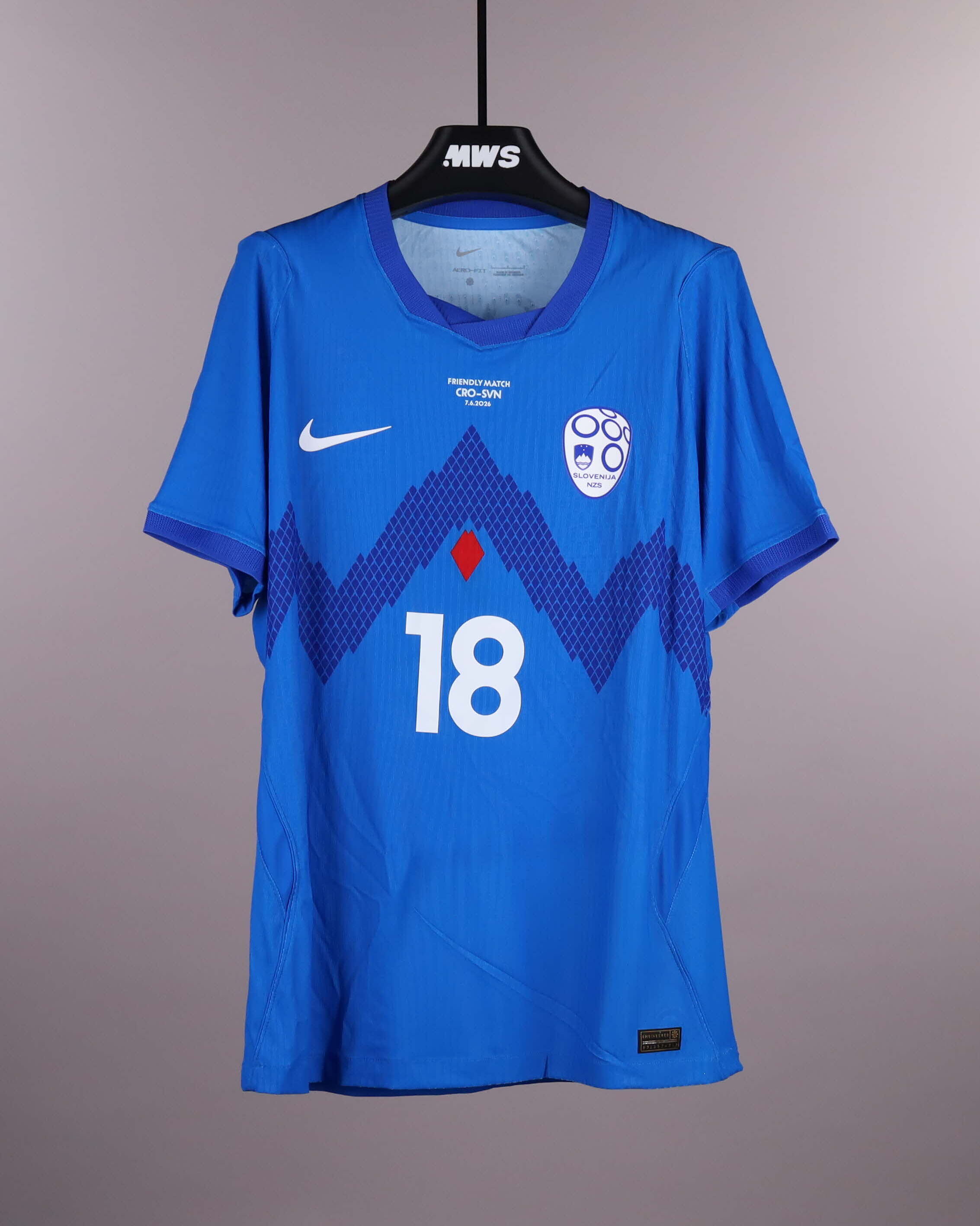 Žan Vipotnik | Croatia - Slovenia | MatchWornShirt
