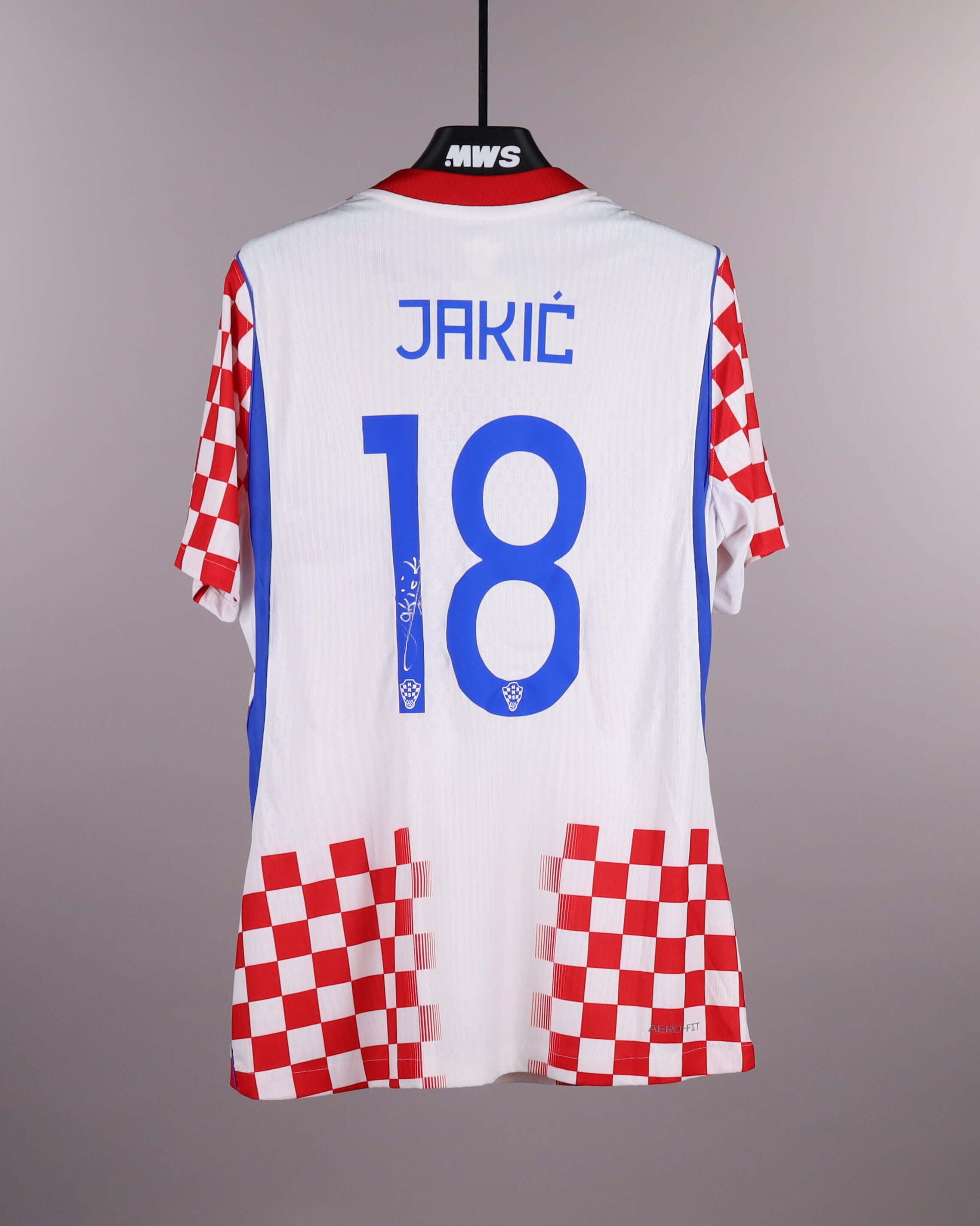 Kristijan Jakić | Croatia - Slovenia | MatchWornShirt