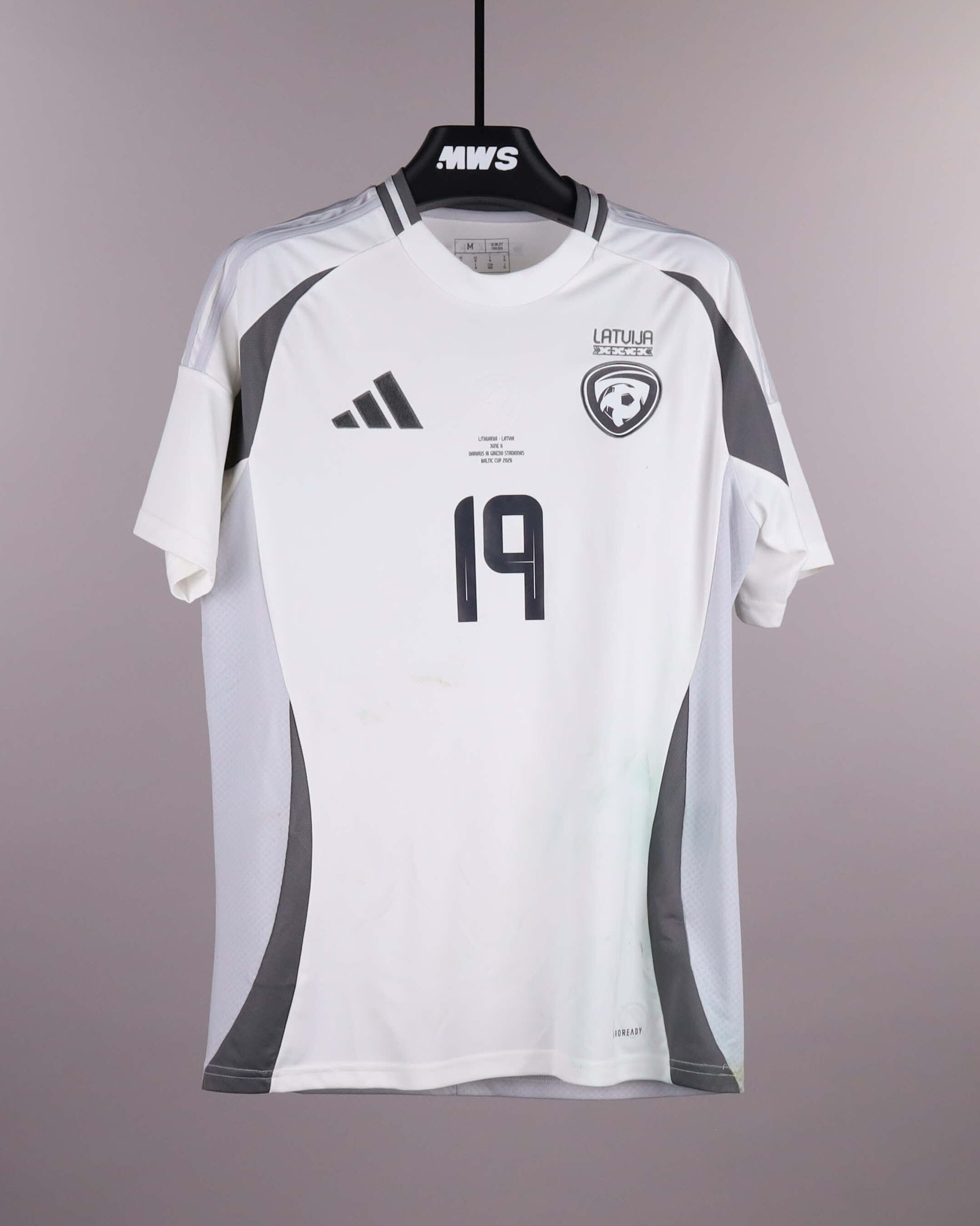 Maksims Tonisevs | Lithuania - Latvia | MatchWornShirt