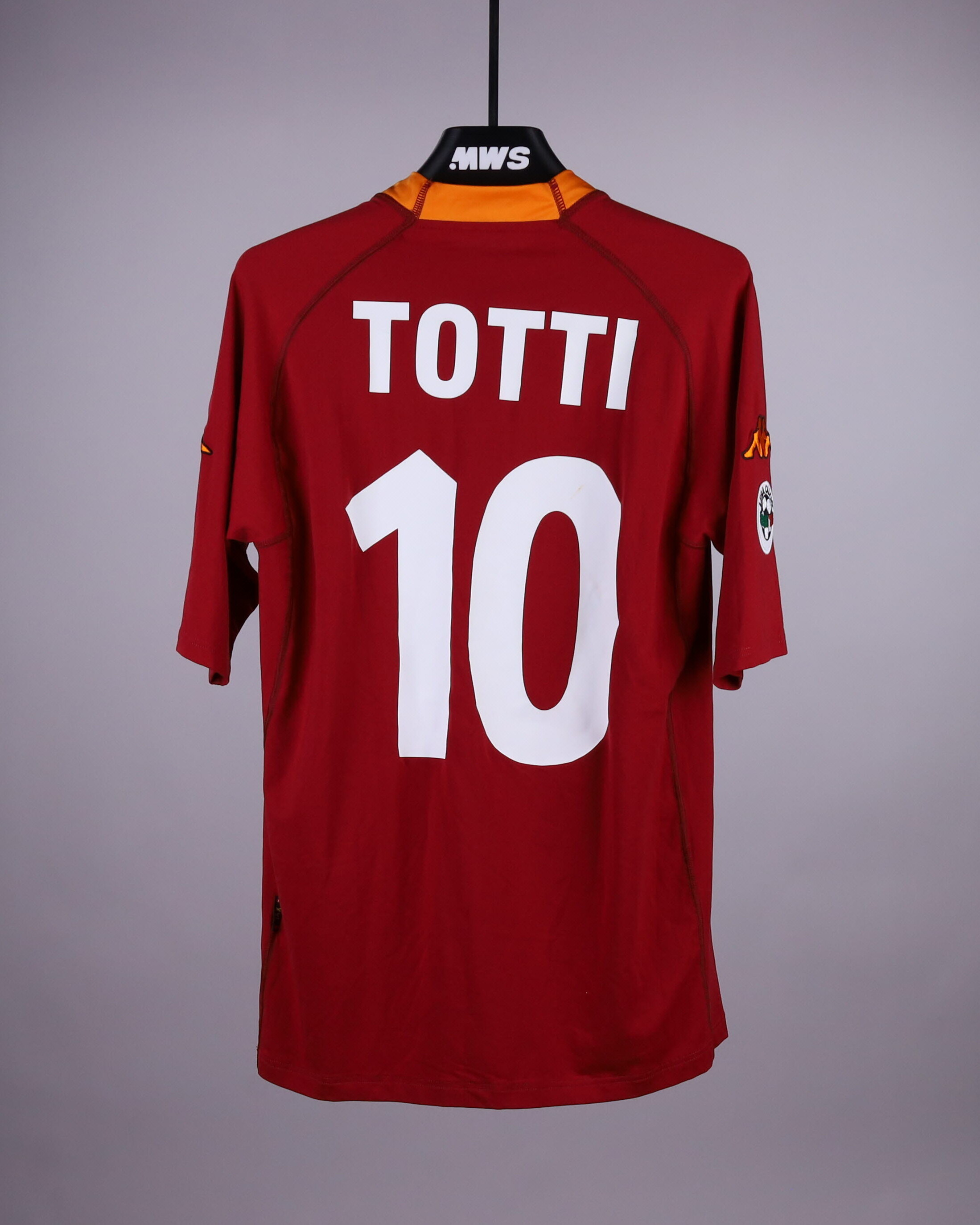 TOTTI 10 トッティ試合実使用シャツ ASローマ Francesco Totti | AS Roma | MatchWornShirt