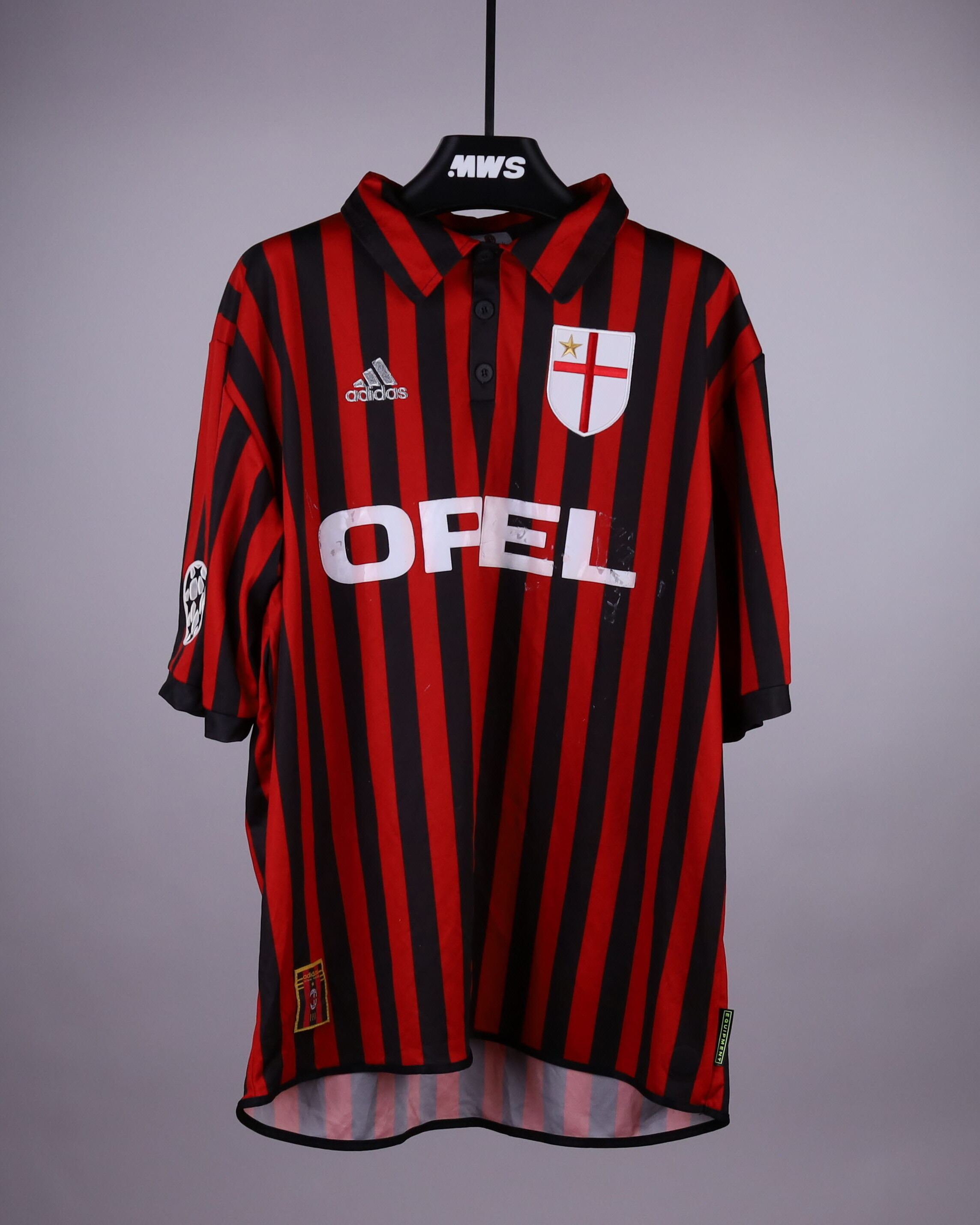 AC Milan 1980s これが選手用です、背番号無しです。 Maurizio Ganz | Chelsea - AC Milan | UCL 1999-2000 | Chelsea vs AC