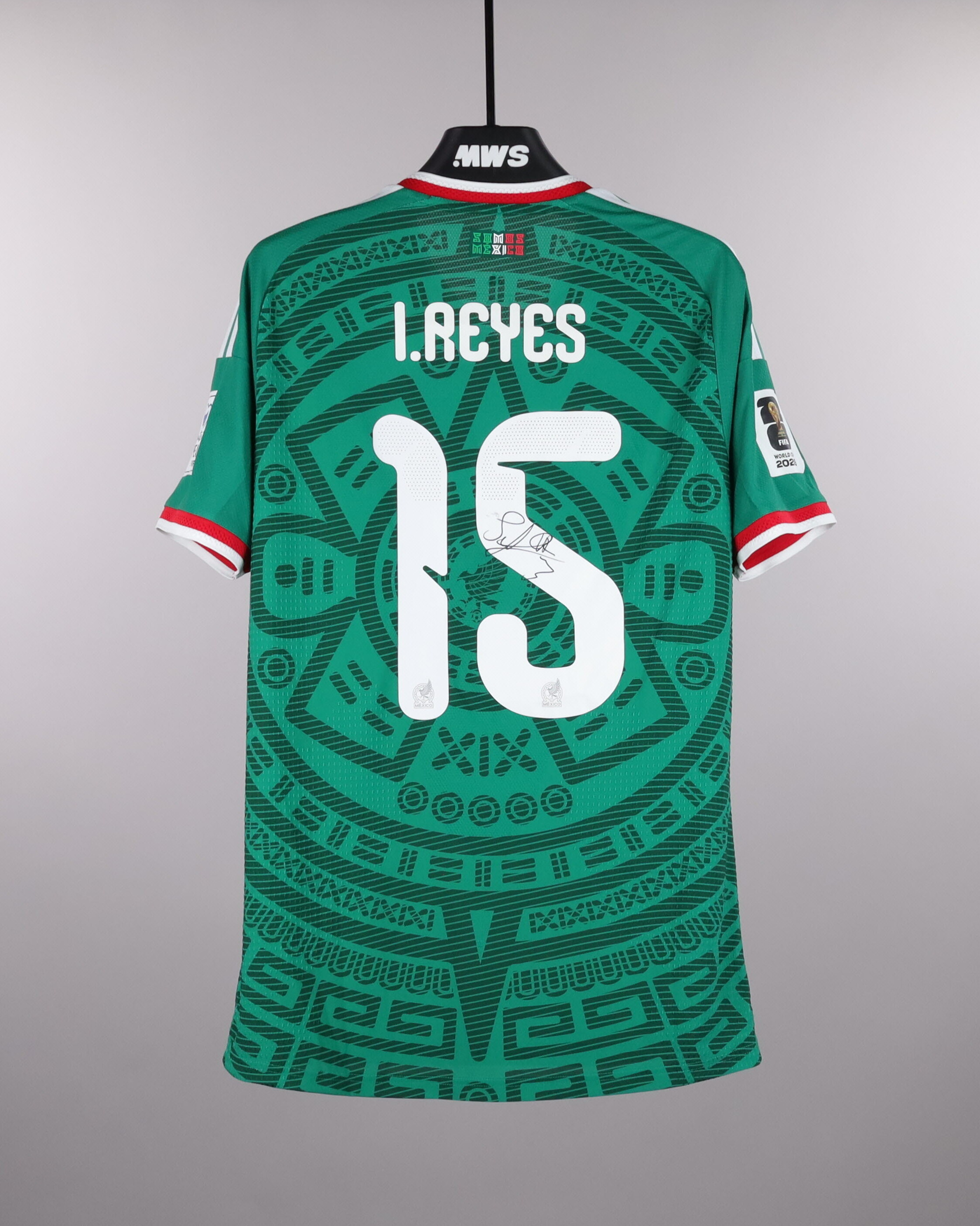 Israel Reyes | Mexico - South Africa | MatchWornShirt
