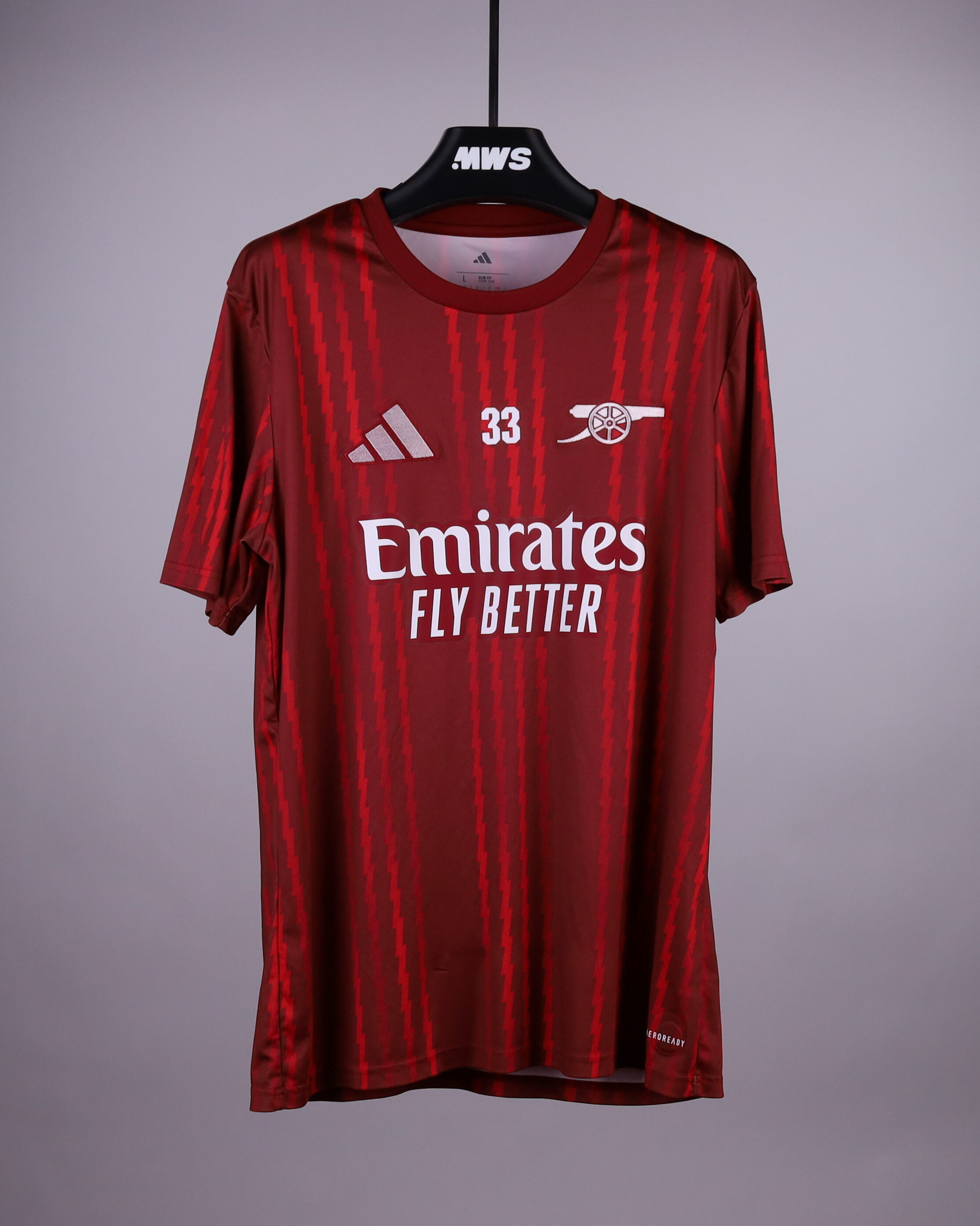 Riccardo Calafiori | Short Sleeve Prematch Shirt | MatchWornShirt