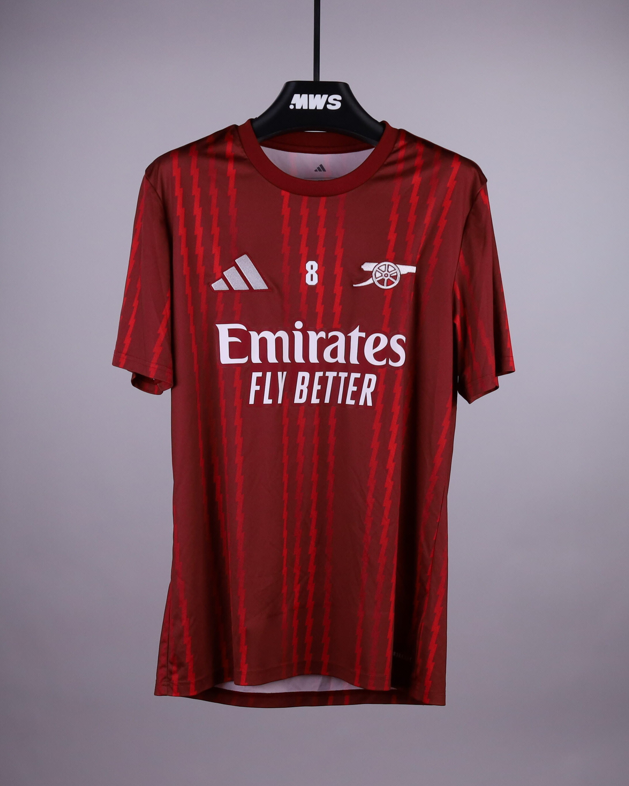 Martin Ødegaard | Short Sleeve Prematch Shirt | MatchWornShirt