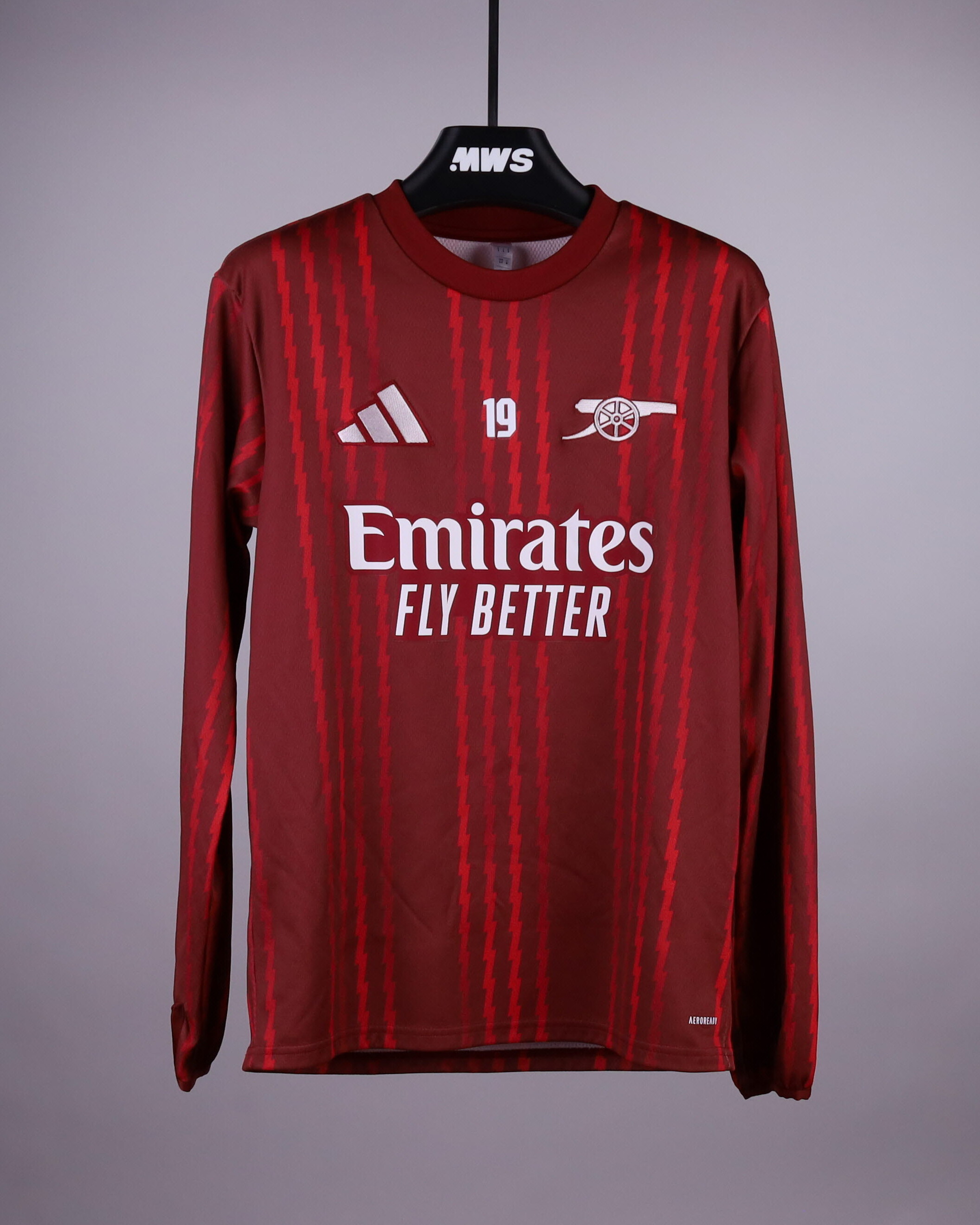Leandro Trossard | Long Sleeve Prematch Shirt | MatchWornShirt