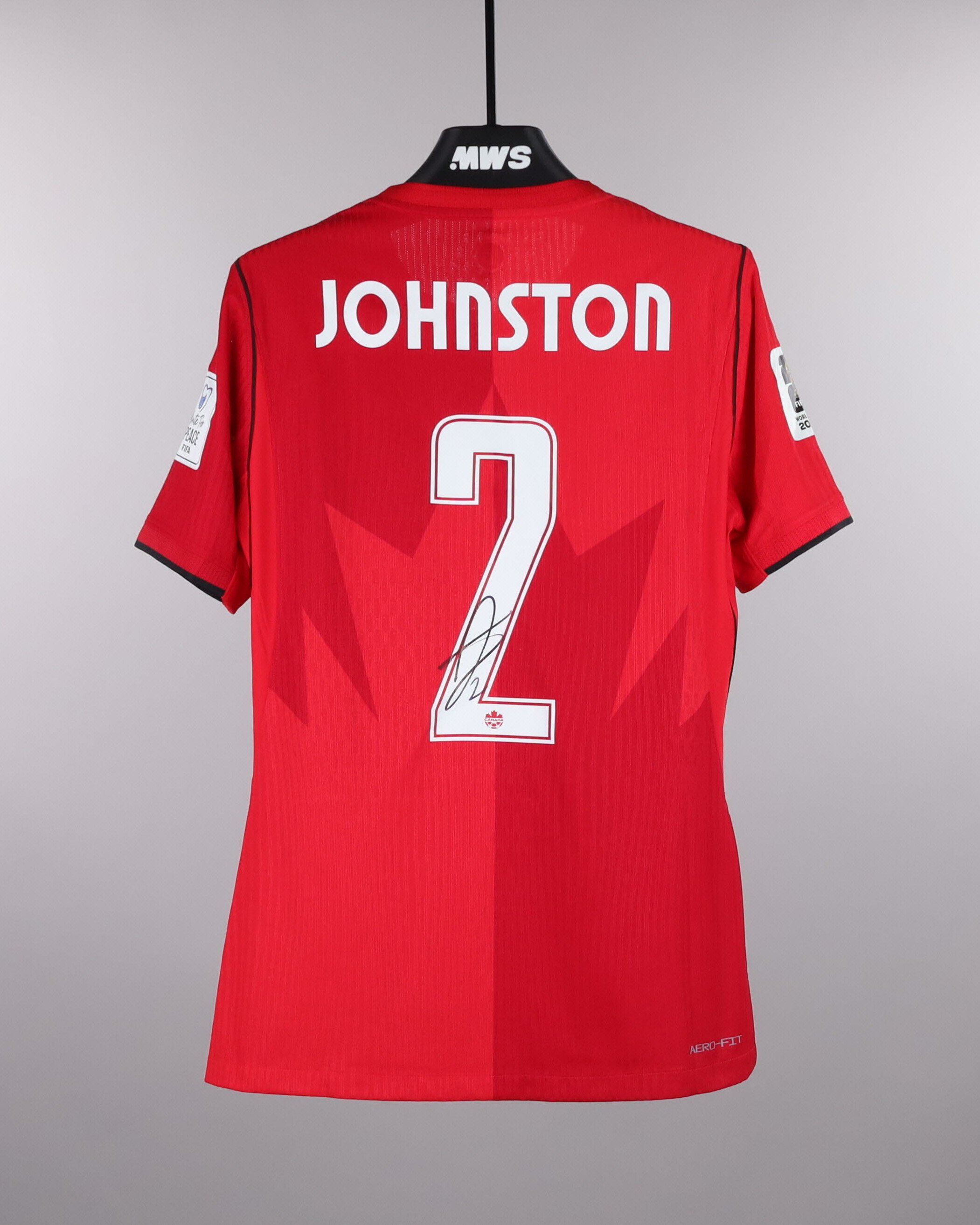 Alistair Johnston Canada jersey