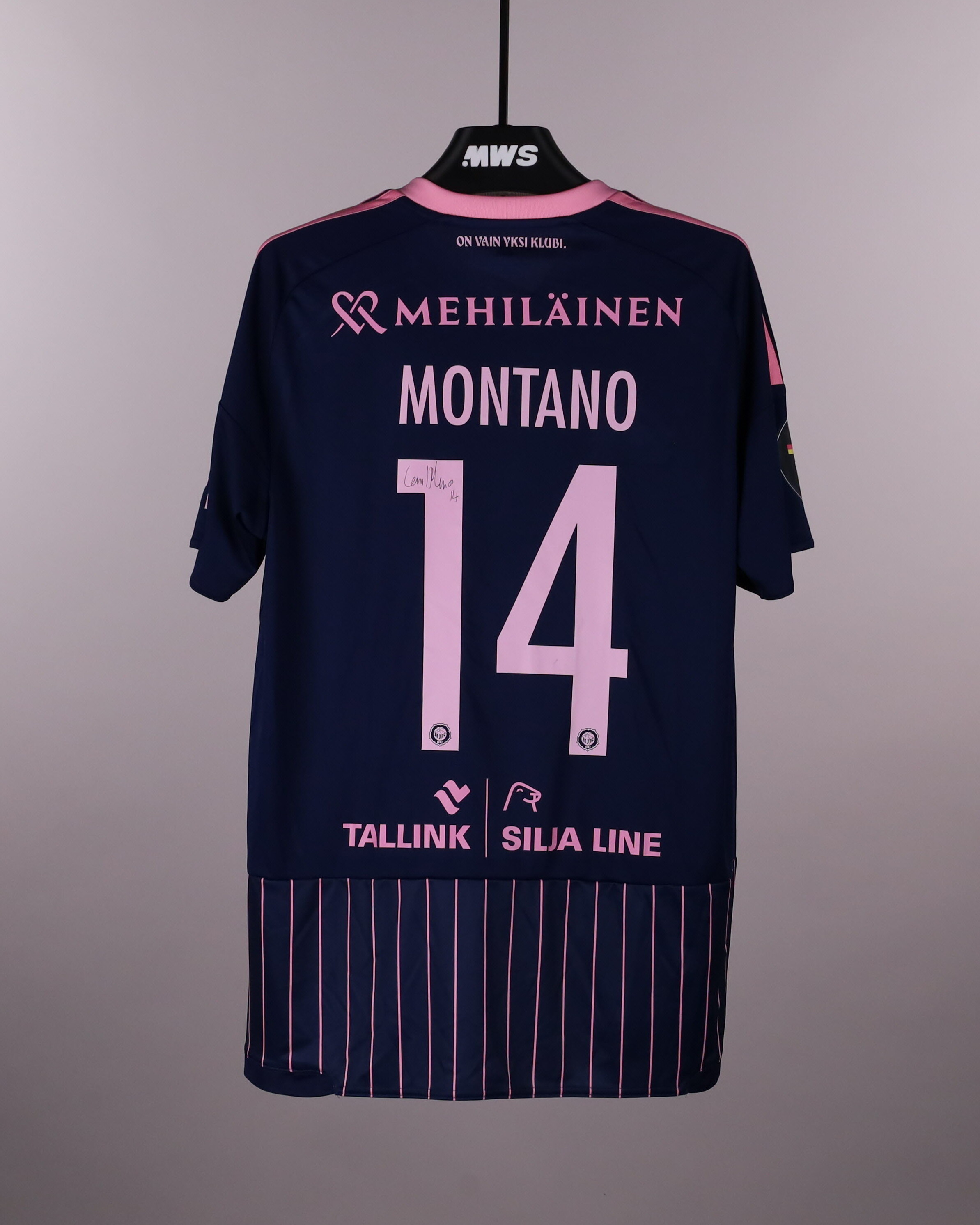 Leonel Dahl Montano | Jaro - HJK Helsinki | MatchWornShirt
