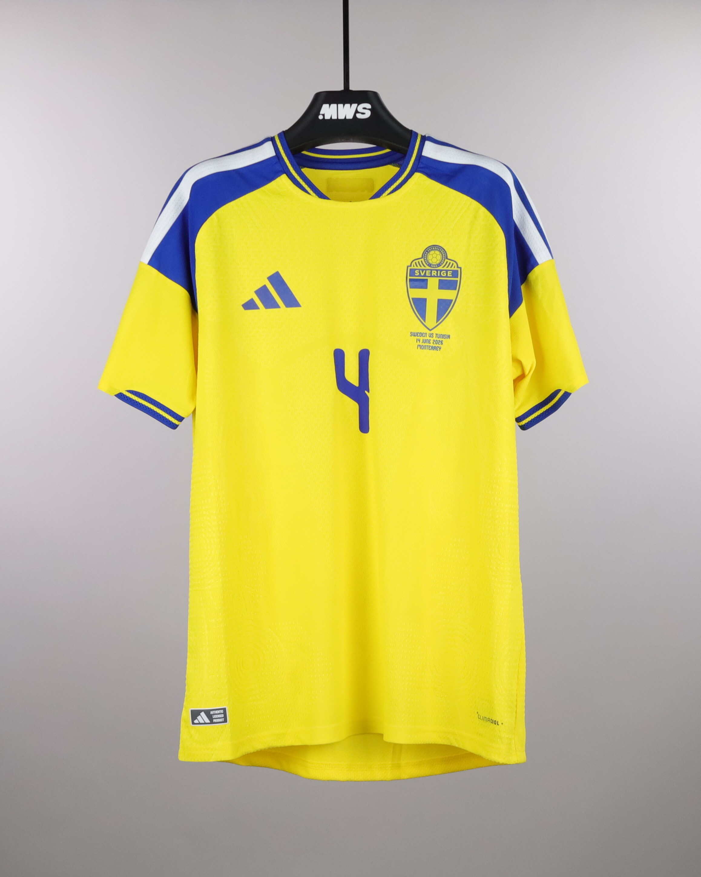 Isak Hien Sweden shirt