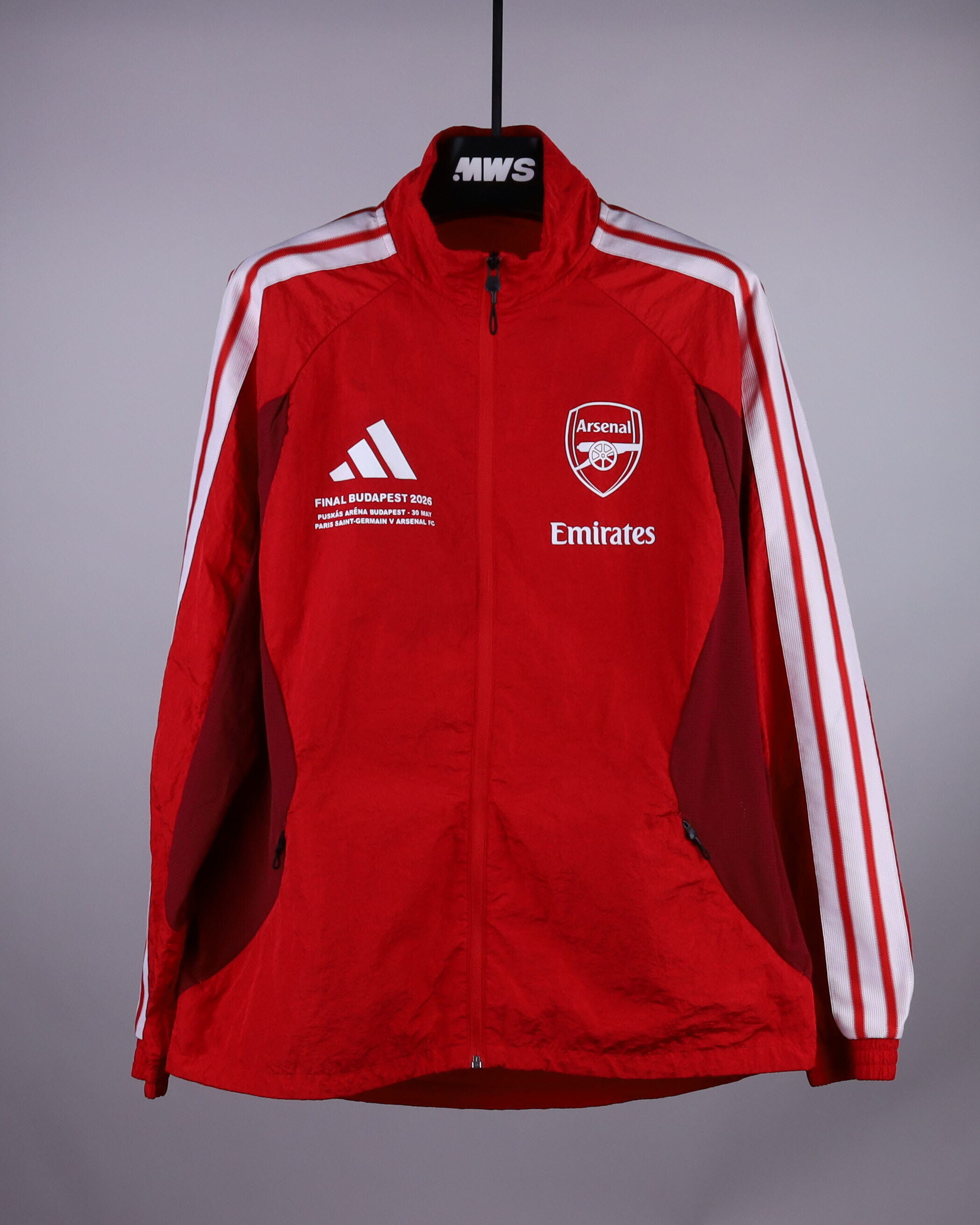 Champions League Final Walk Out Jacket Arsenal shirt