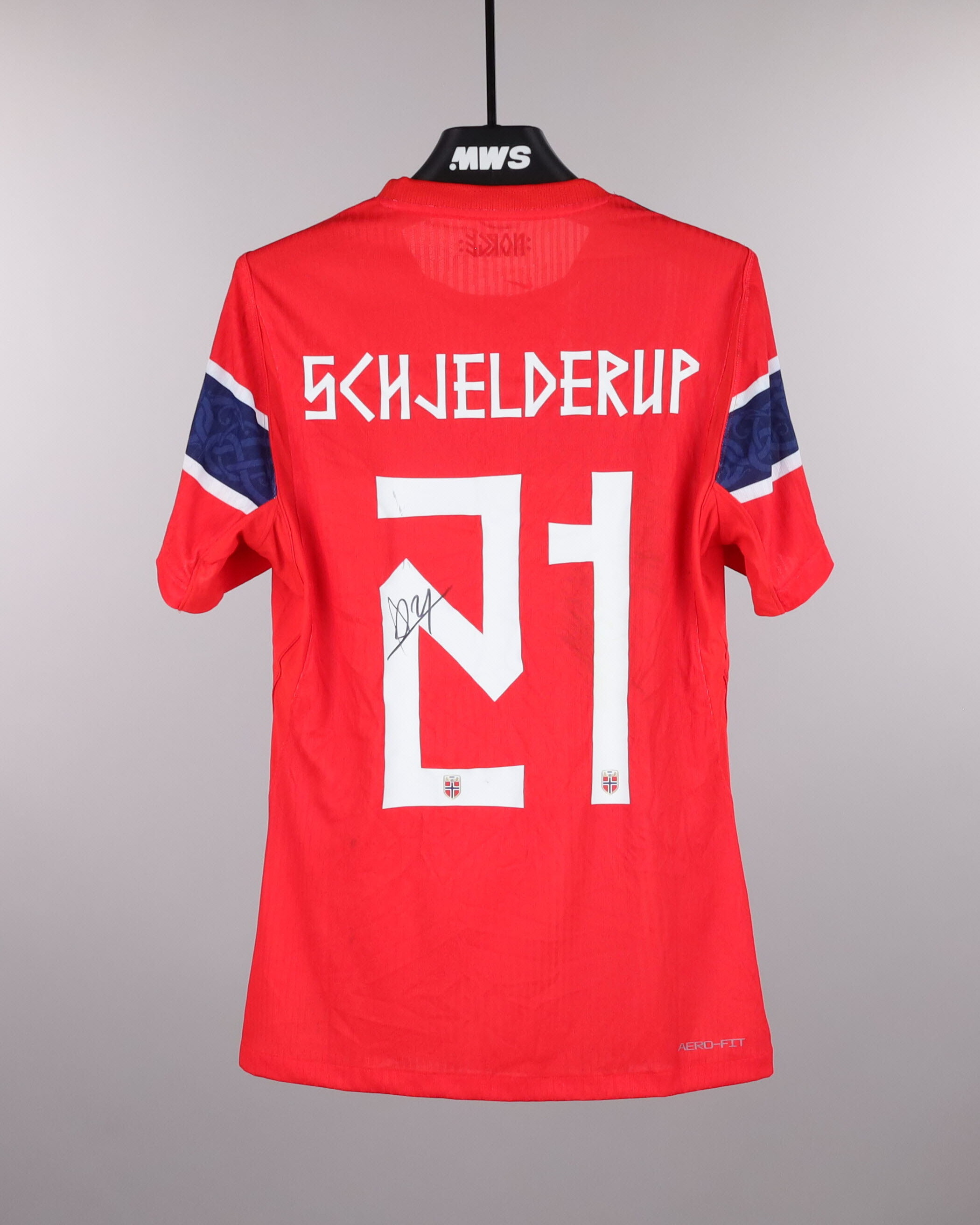 Andreas Schjelderup | Iraq - Norway | MatchWornShirt