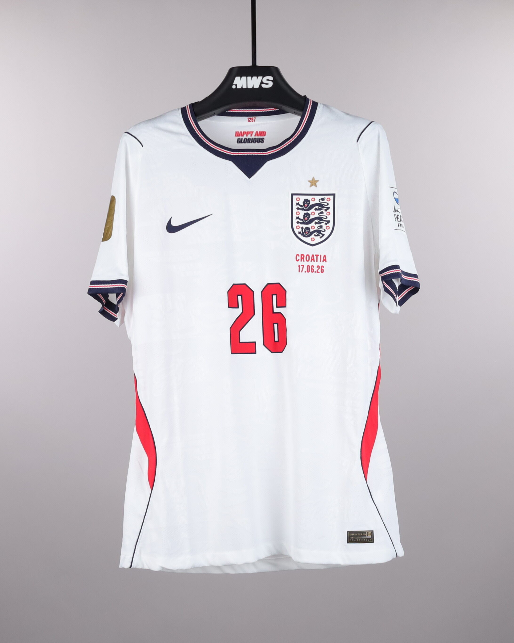 イングランド代表ユニフォーム 2026 | MatchWornShirt