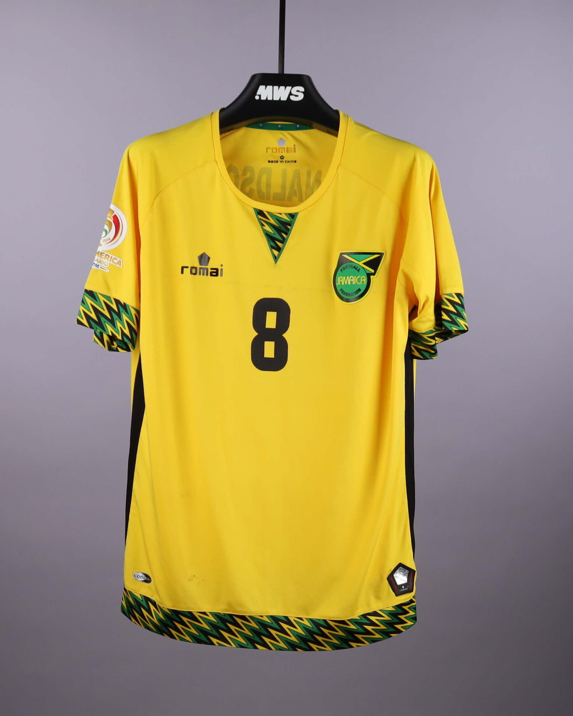Clayton Donaldson Jamaica shirt