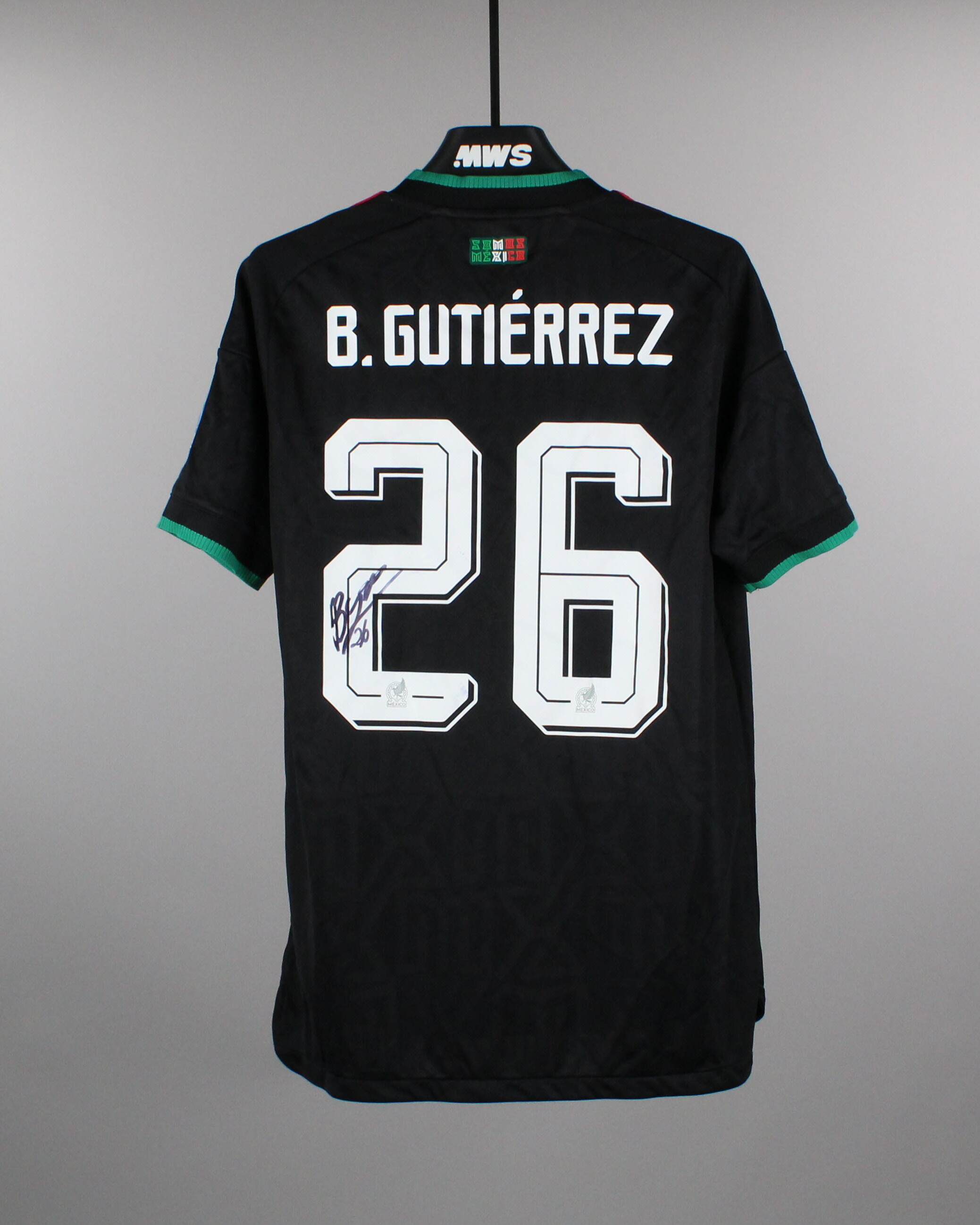 Brian Gutierrez | Mexico - Korea Republic | MatchWornShirt