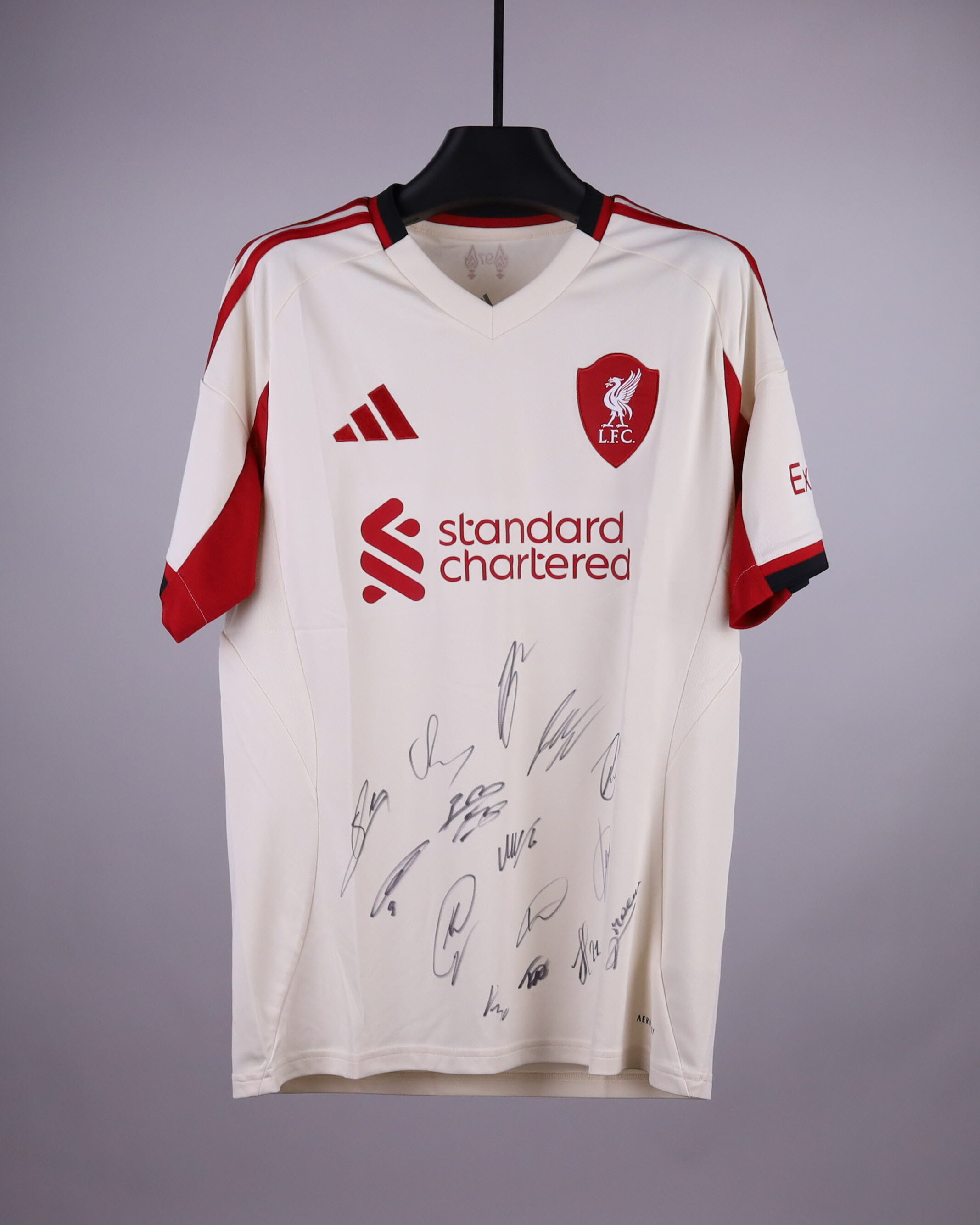 Official Liverpool Soccer Game-Worn Jerseys Auctions - MatchWornShirt