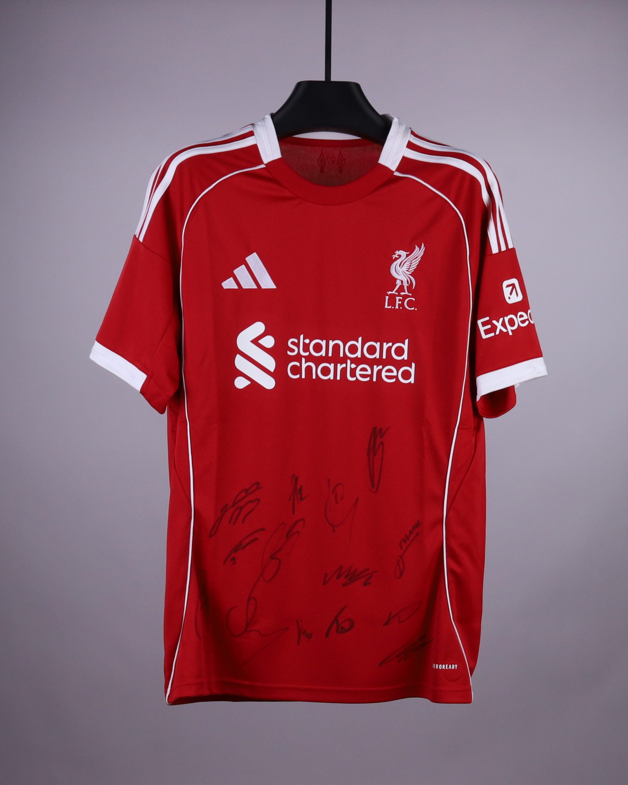 Official Liverpool Soccer Game-Worn Jerseys Auctions - MatchWornShirt