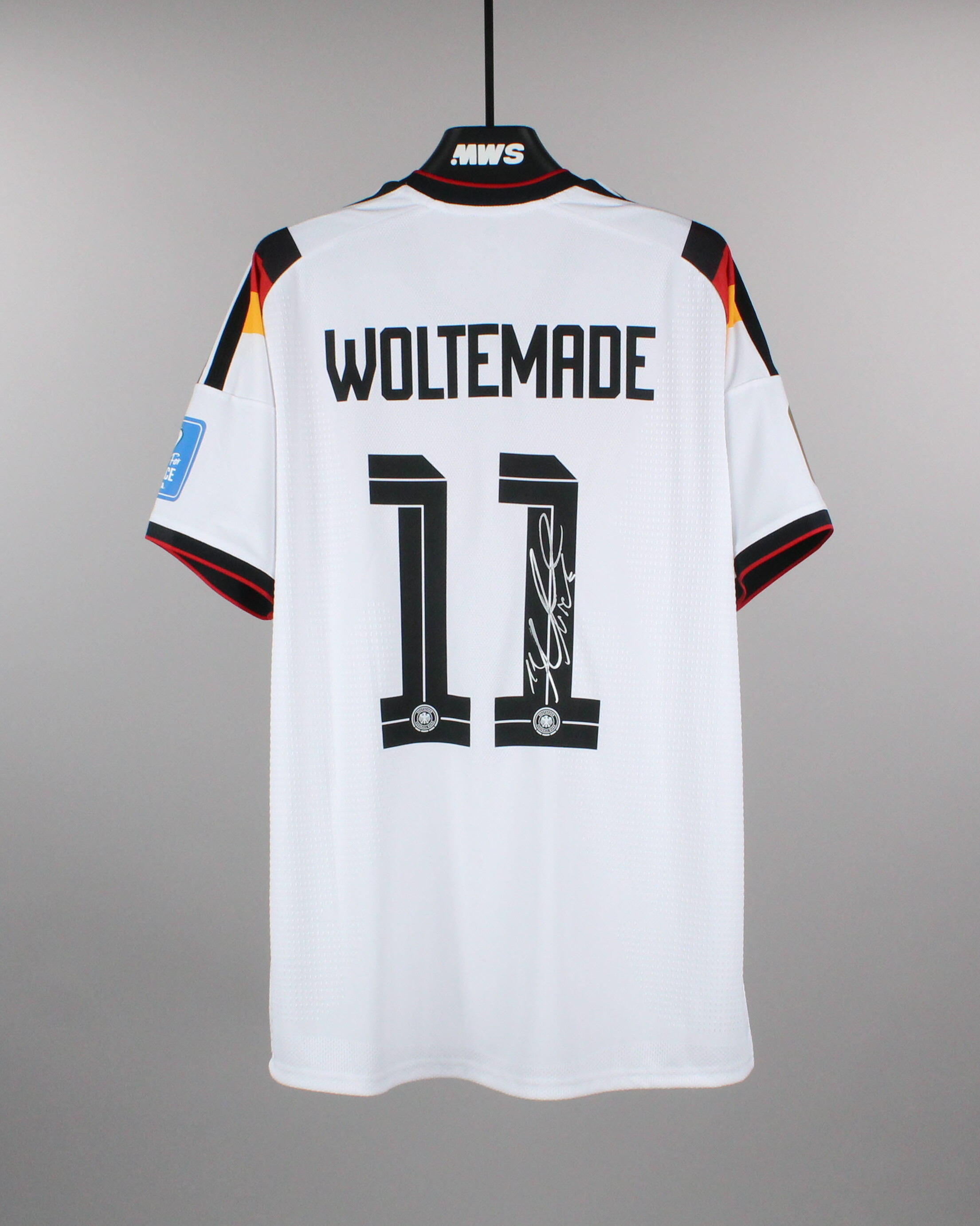 Nick Woltemade | Germany - Côte d'Ivoire | MatchWornShirt