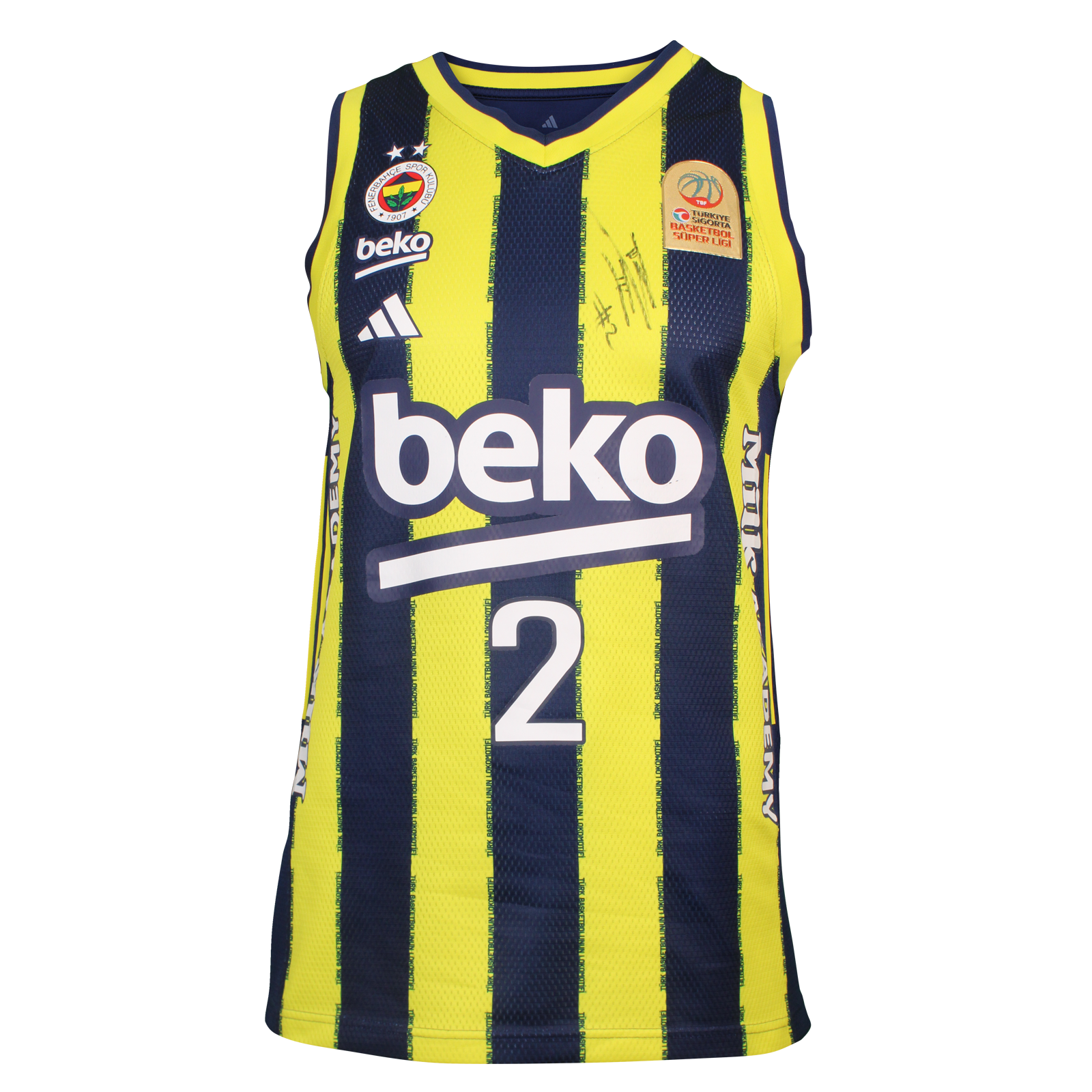 Fenerbahçe Beko League Champions 2025 - 2026 | MatchWornShirt