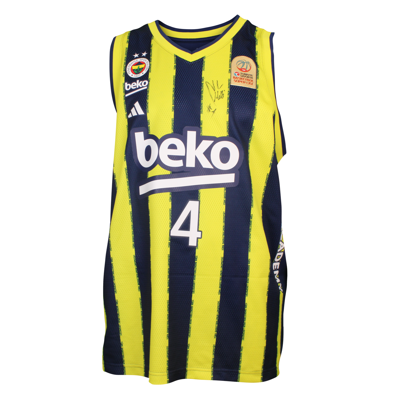 Fenerbahçe Beko League Champions 2025 - 2026 | MatchWornShirt