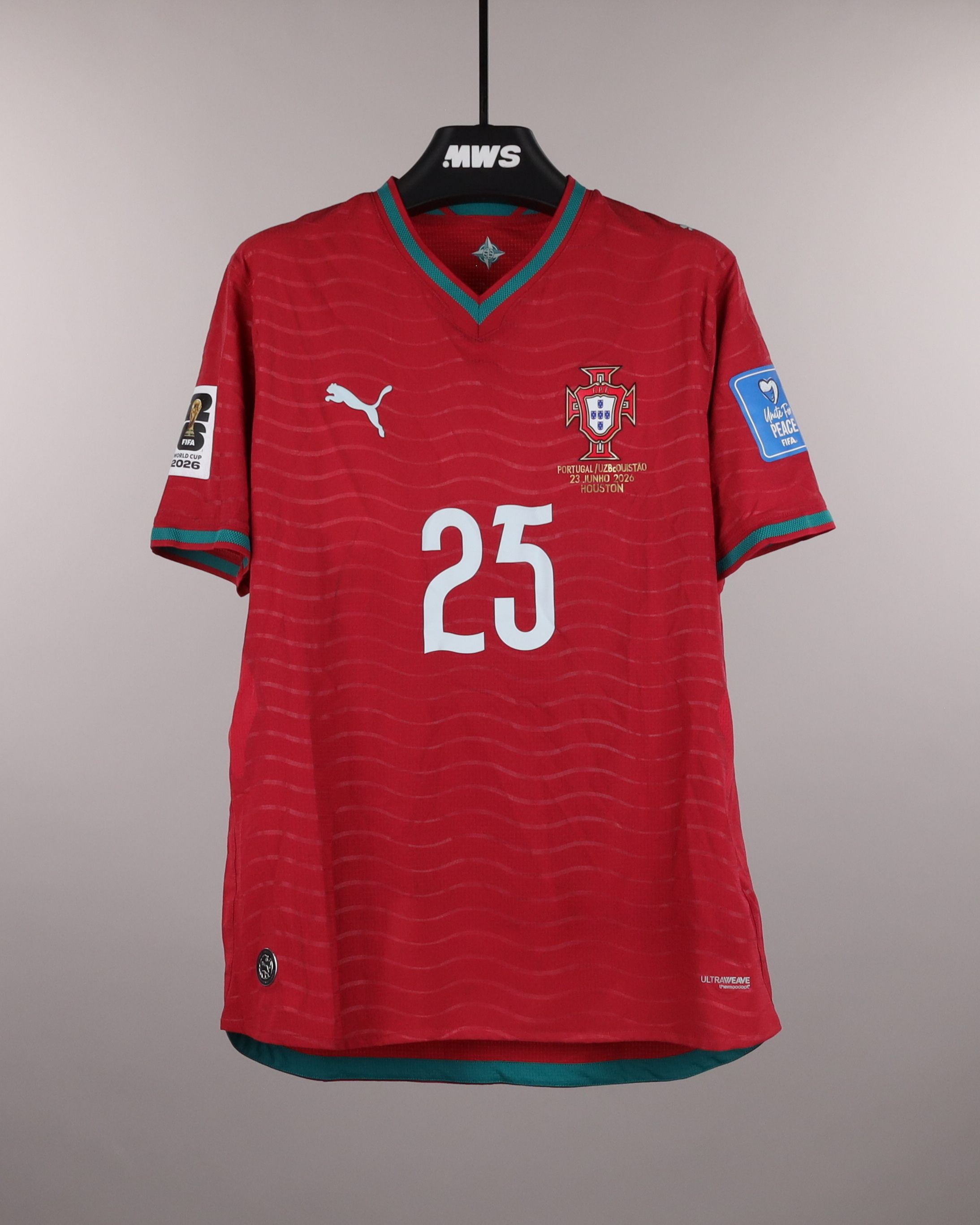 サッカーシャツ Matos 21 サイン入 match worn shirts Match-worn and signed jerseys - Soccer, Basketball, Cycling &amp