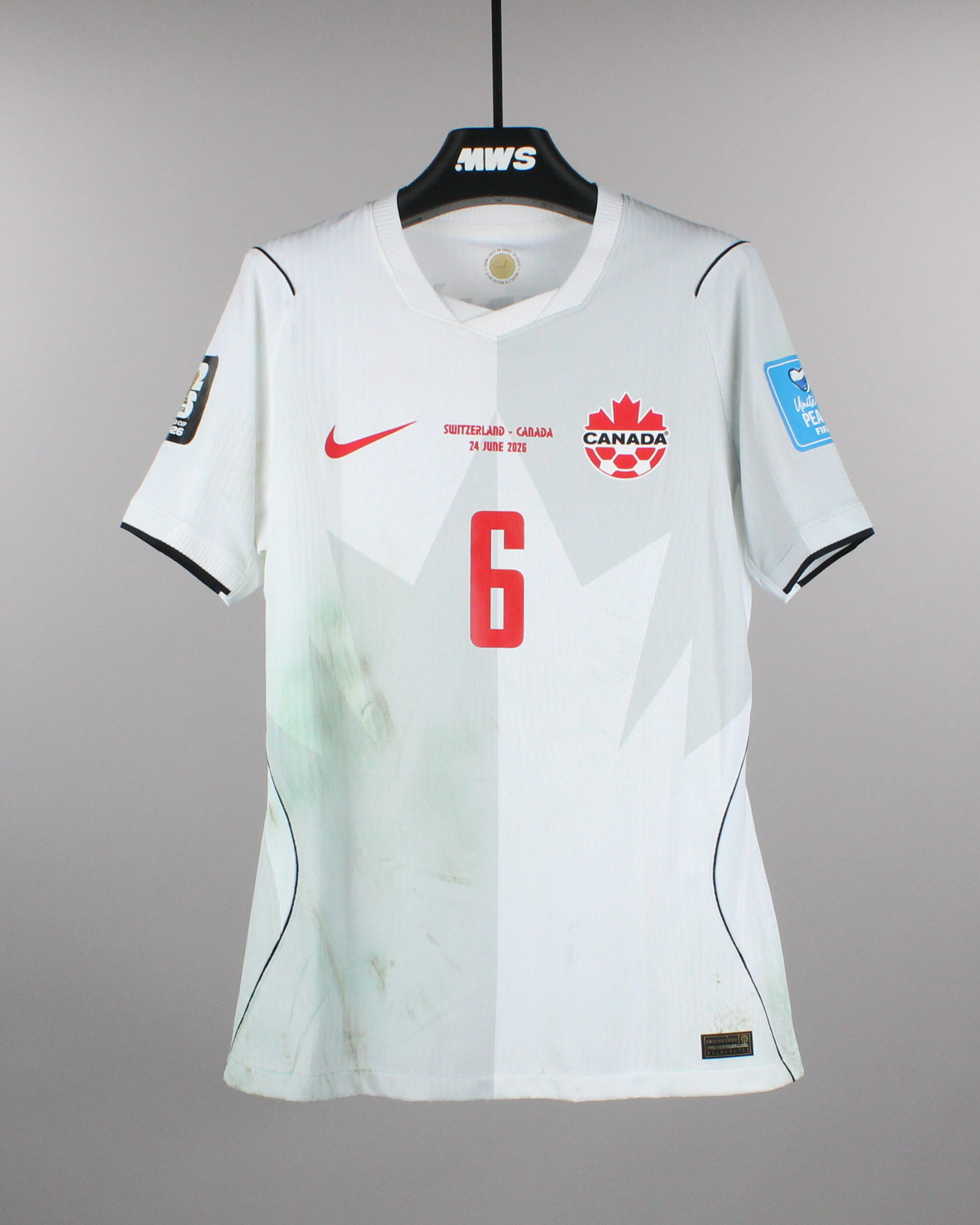 サッカーシャツ Matos 21 サイン入 match worn shirts Match-worn and signed jerseys - Soccer, Basketball, Cycling &amp