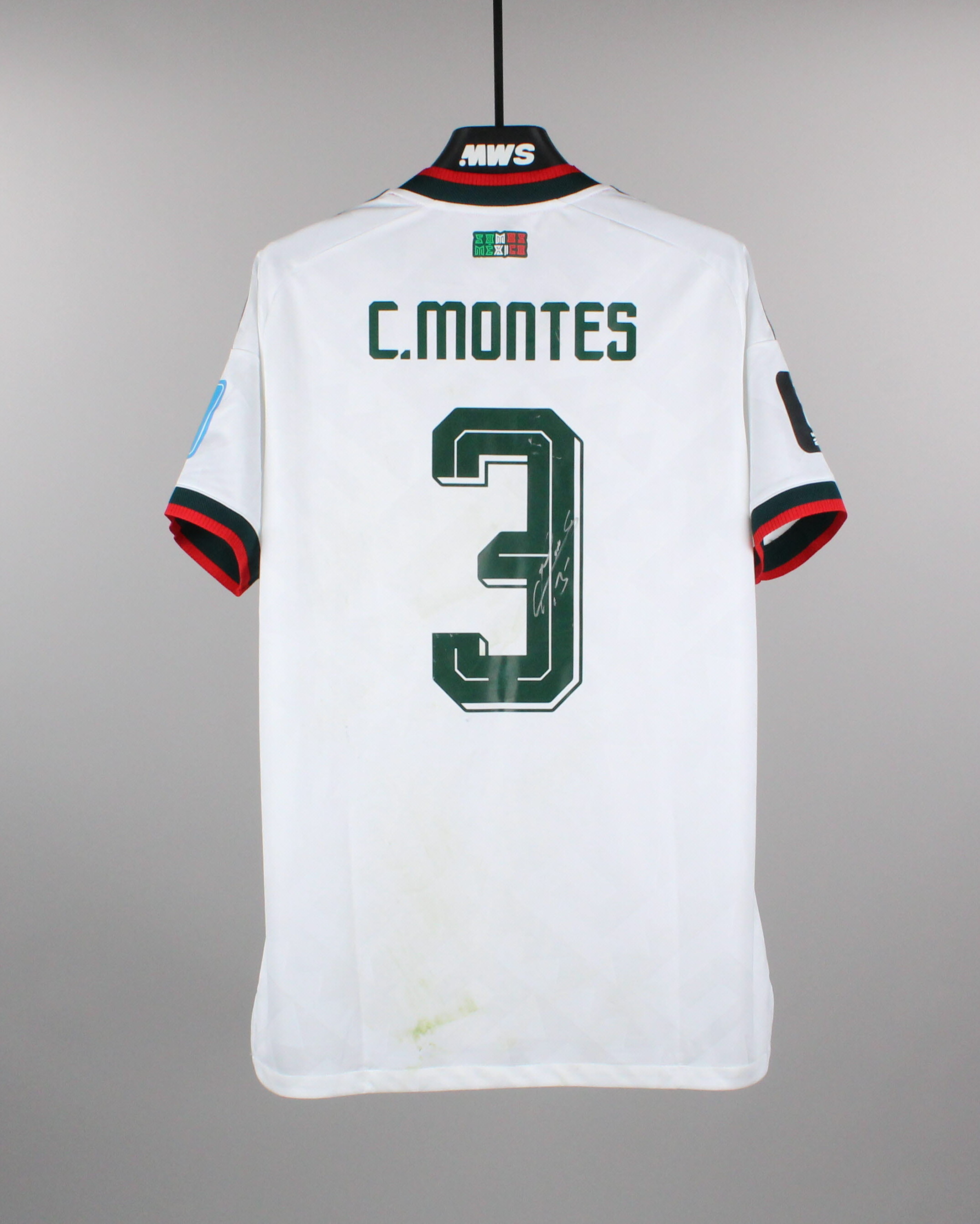 César Montes | Czechia - Mexico | MatchWornShirt