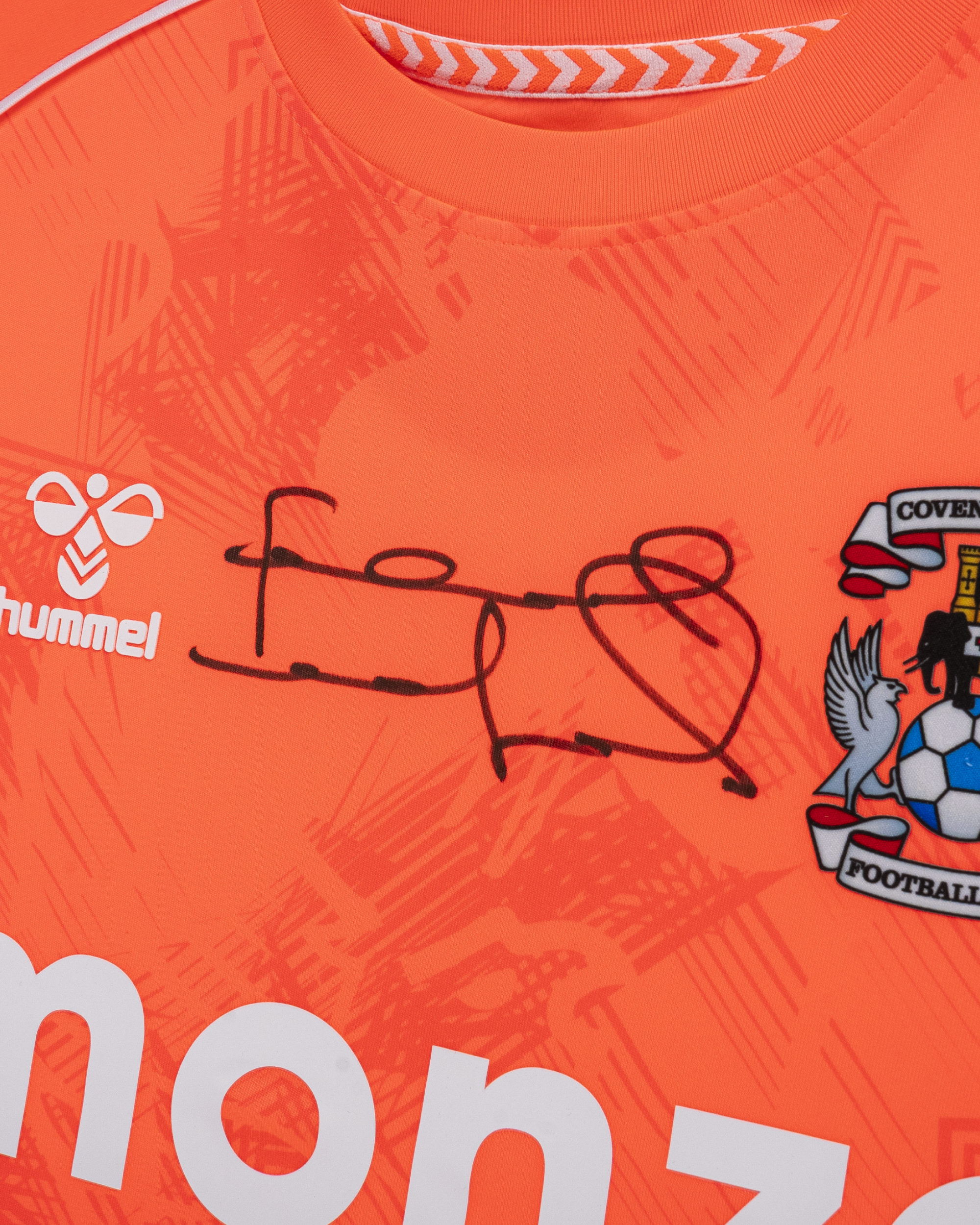 Frank Lampard  Signed Framed Coventry Away Shirt 