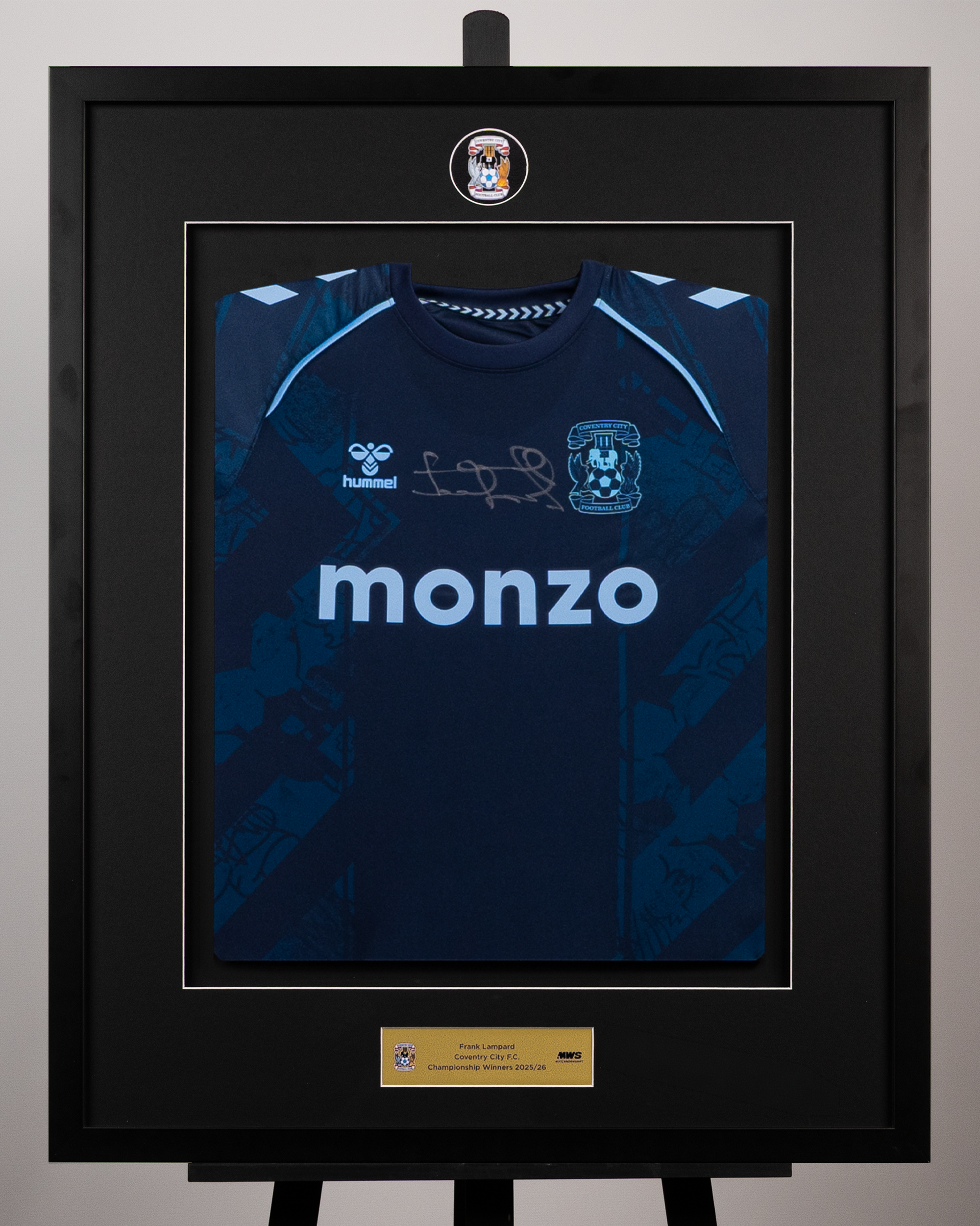 Frank Lampard Signed Framed Coventry Third Shirt