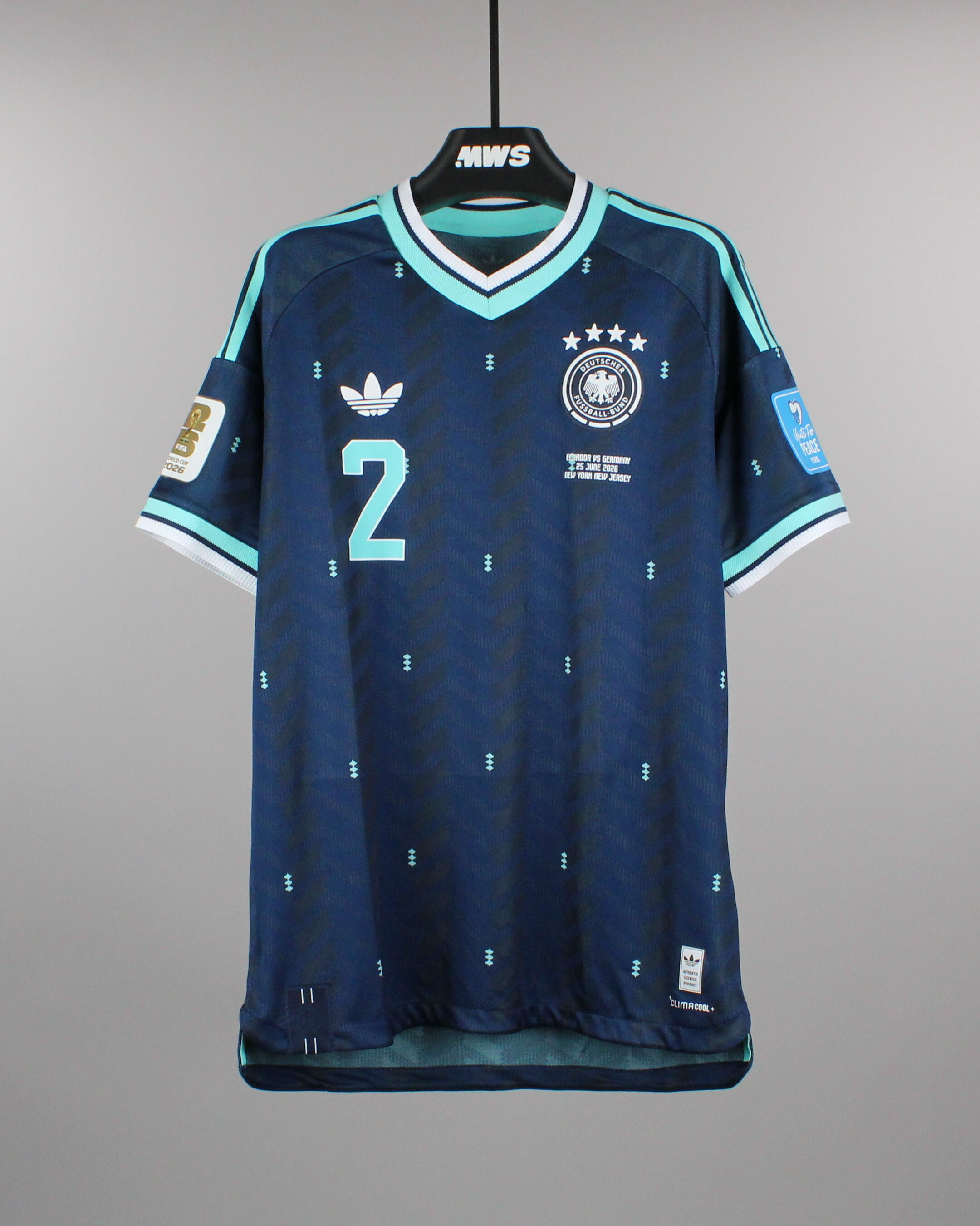 Antonio Rüdiger | Ecuador - Germany | MatchWornShirt