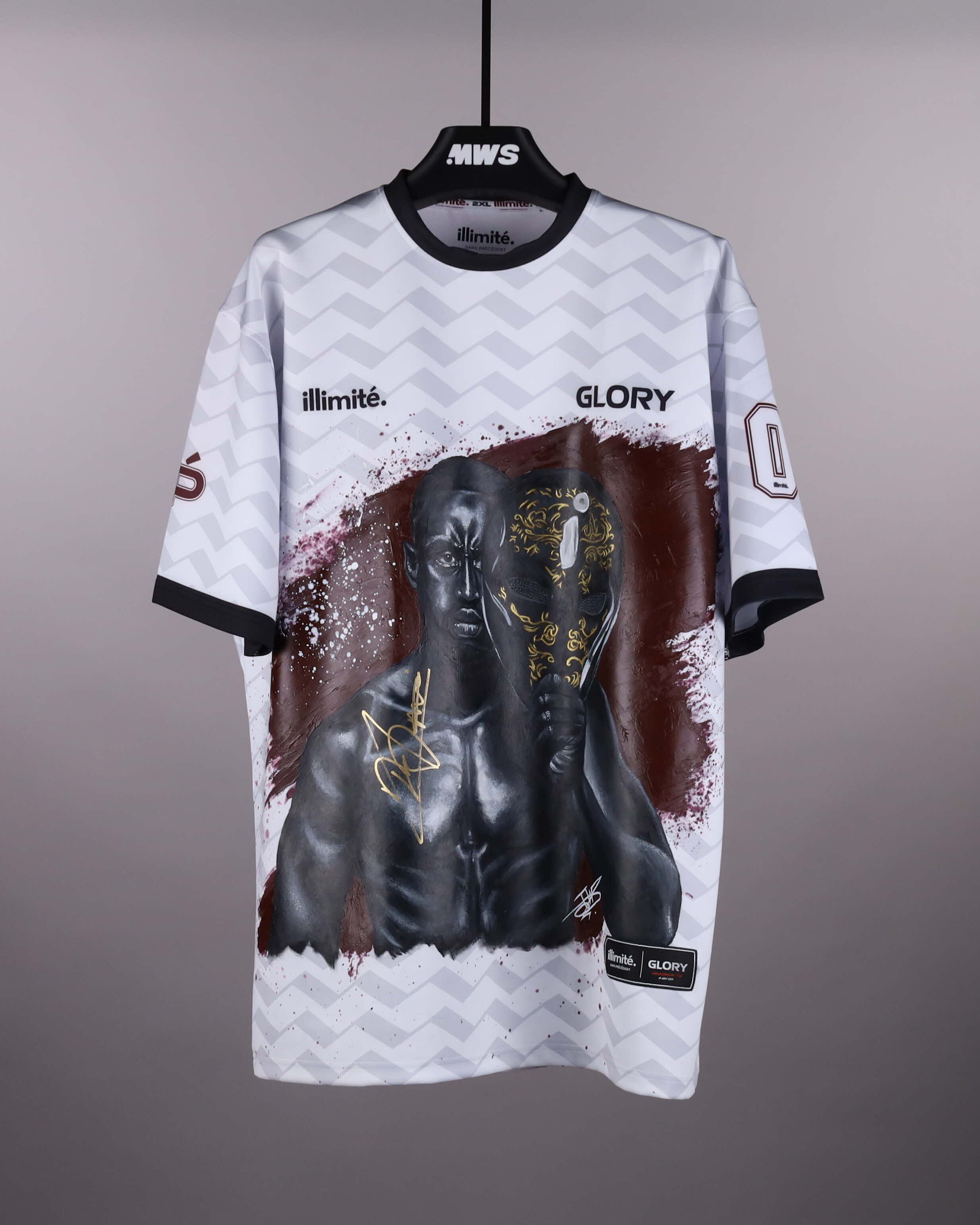 Mory Kromah - Hand painted shirt
