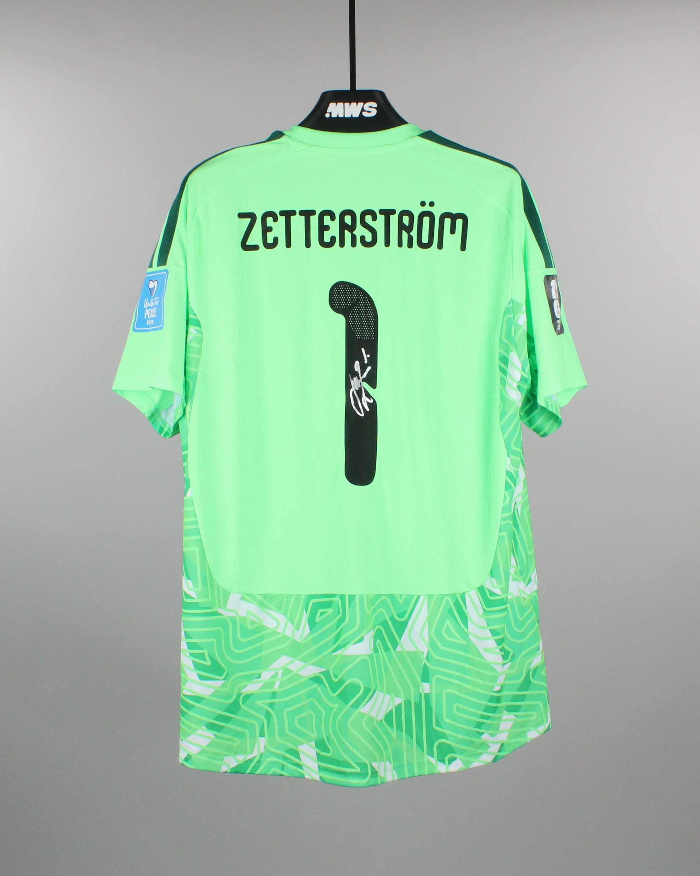 Jacob Zetterström | Japan - Sweden | MatchWornShirt