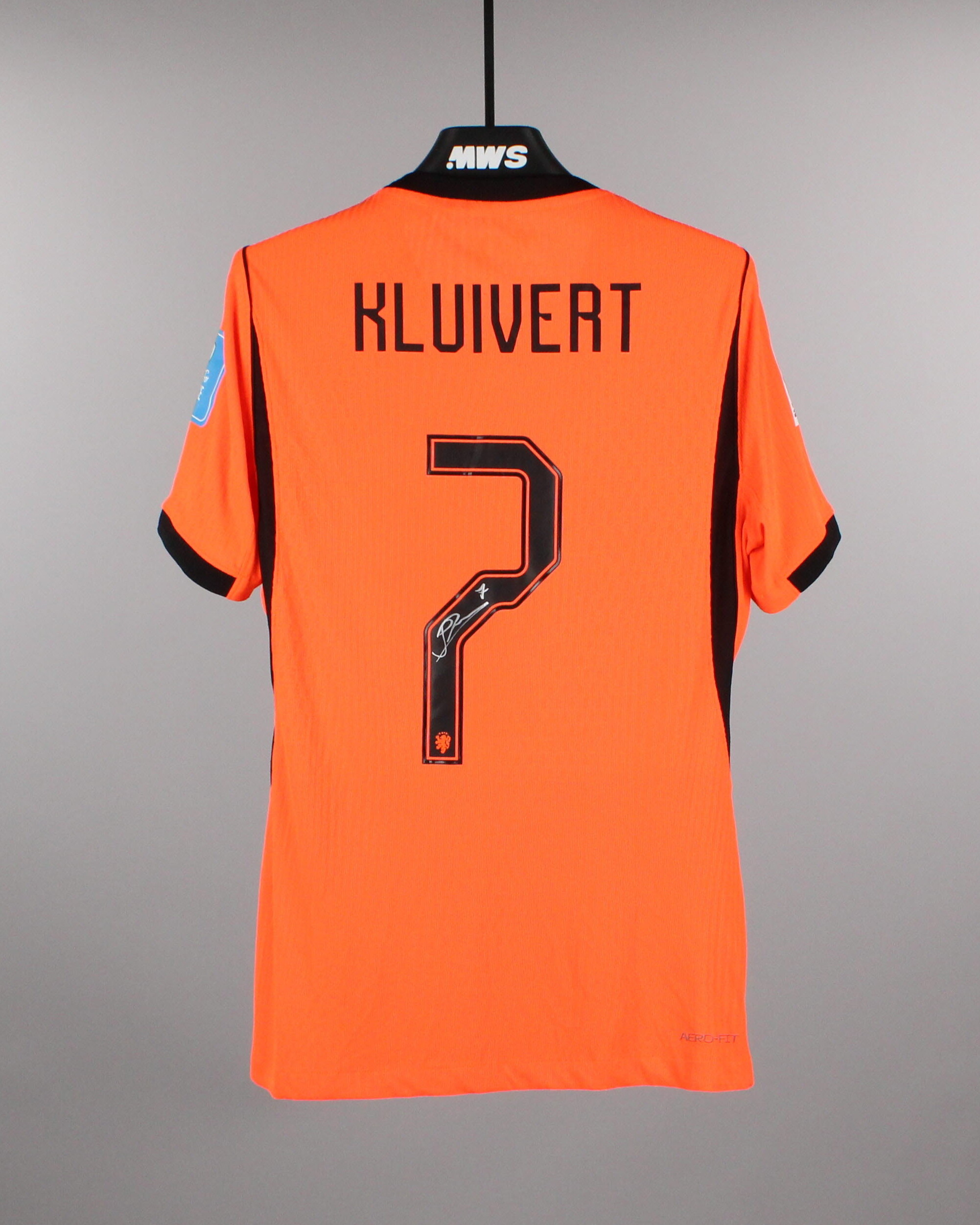 Justin Kluivert | Tunisia - Netherlands | MatchWornShirt