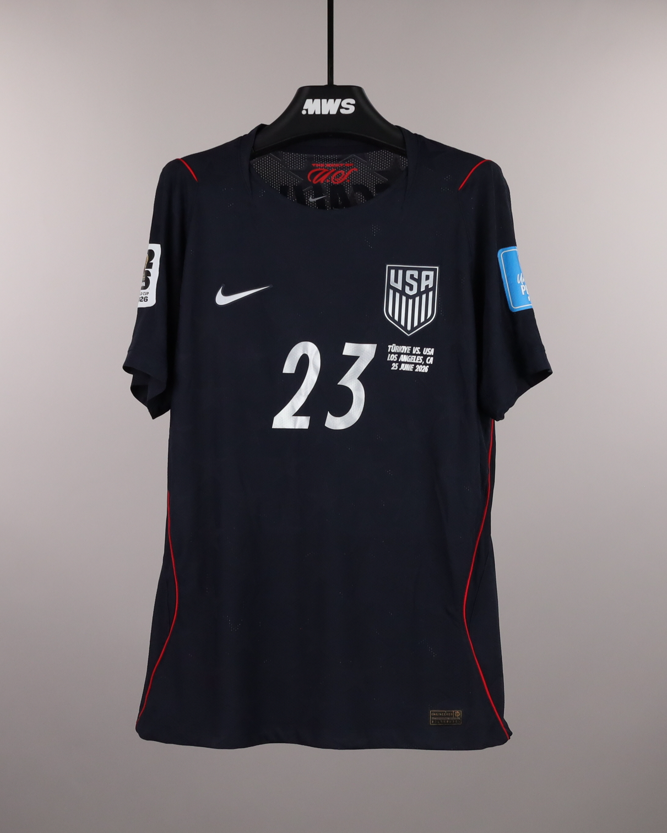 サッカーシャツ Matos 21 サイン入 match worn shirts Match-worn and signed jerseys - Soccer, Basketball, Cycling &amp