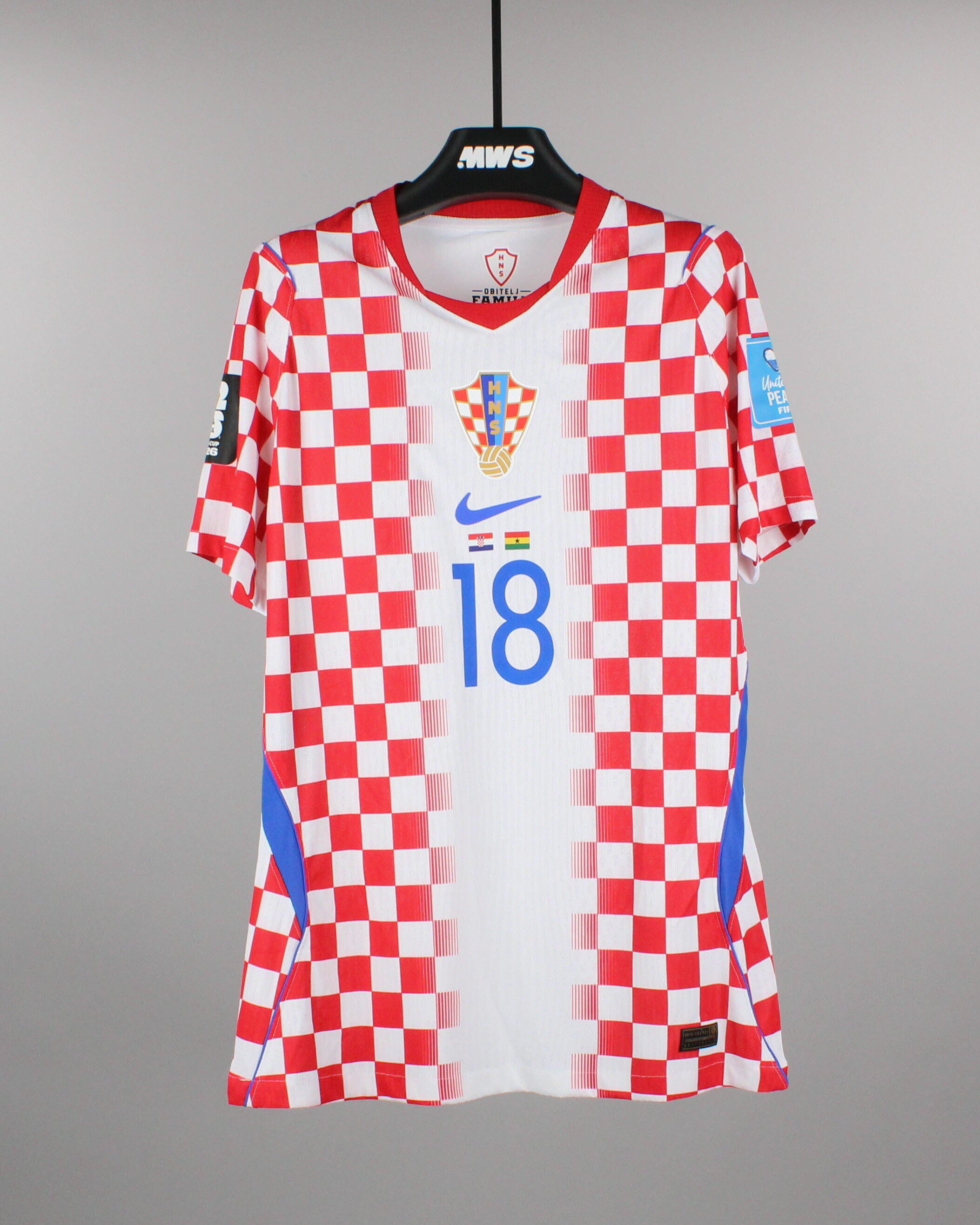 Kristijan Jakić | Croatia - Ghana | MatchWornShirt