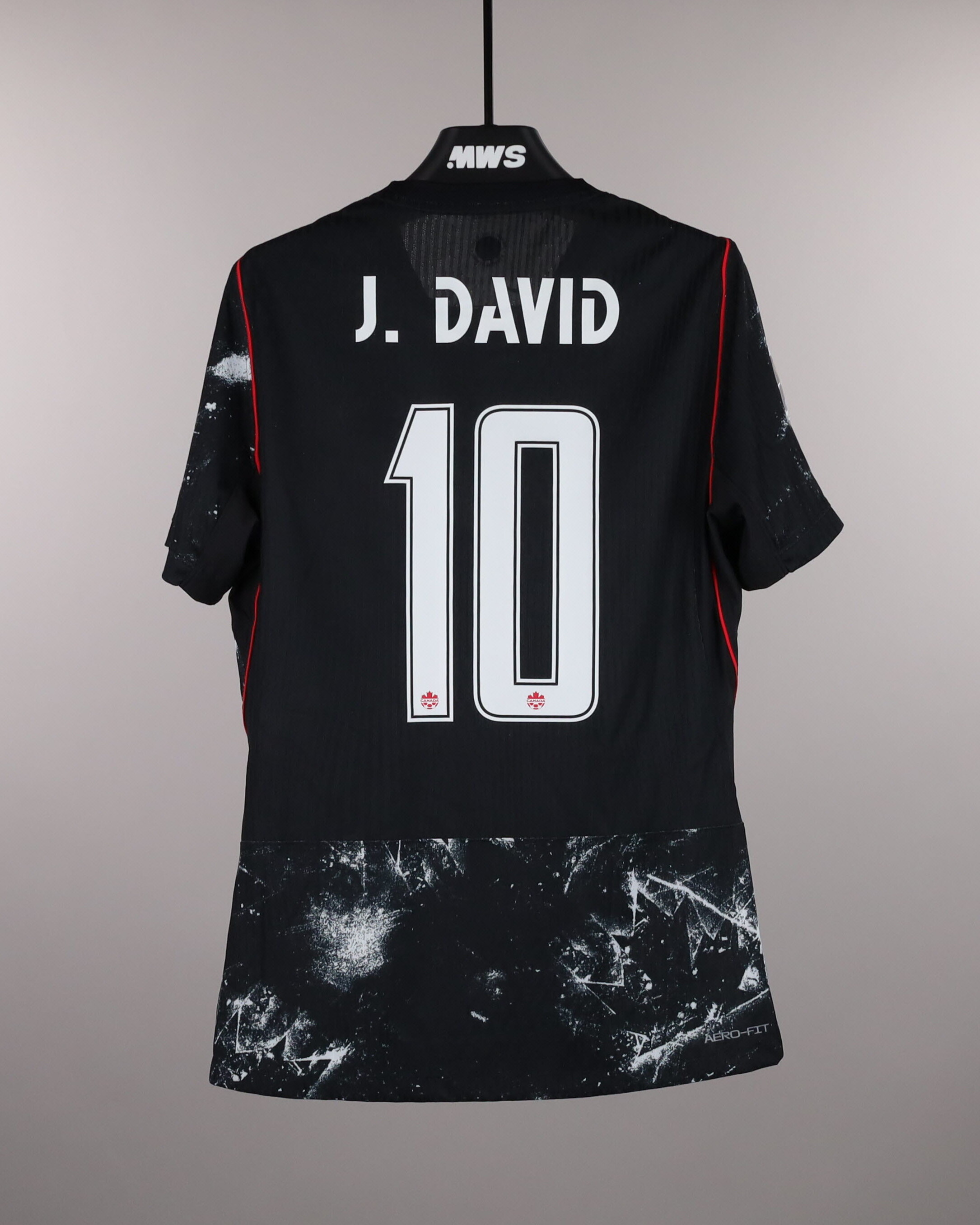 Jonathan David | South Africa - Canada | MatchWornShirt