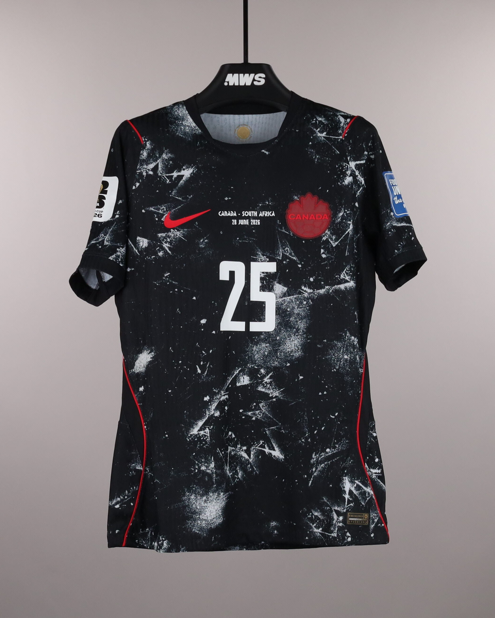 Nathan-Dylan Saliba | South Africa - Canada | MatchWornShirt