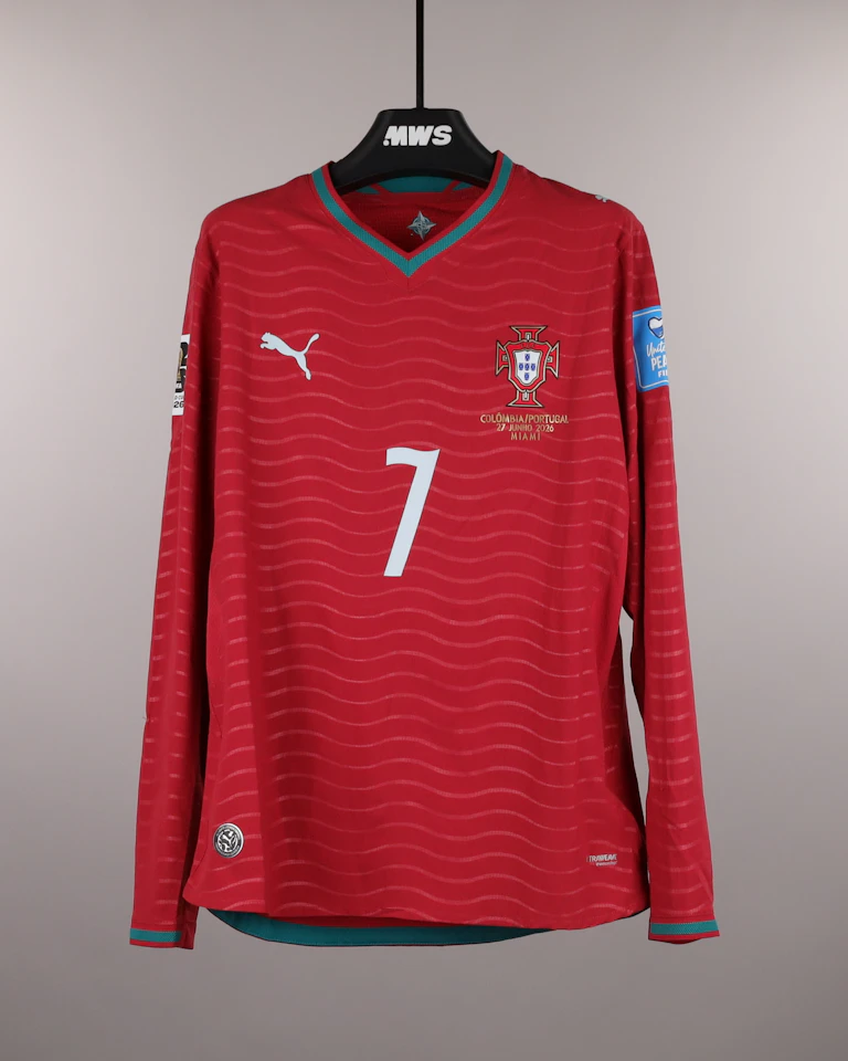 Camisola de Cristiano Ronaldo, Portugal