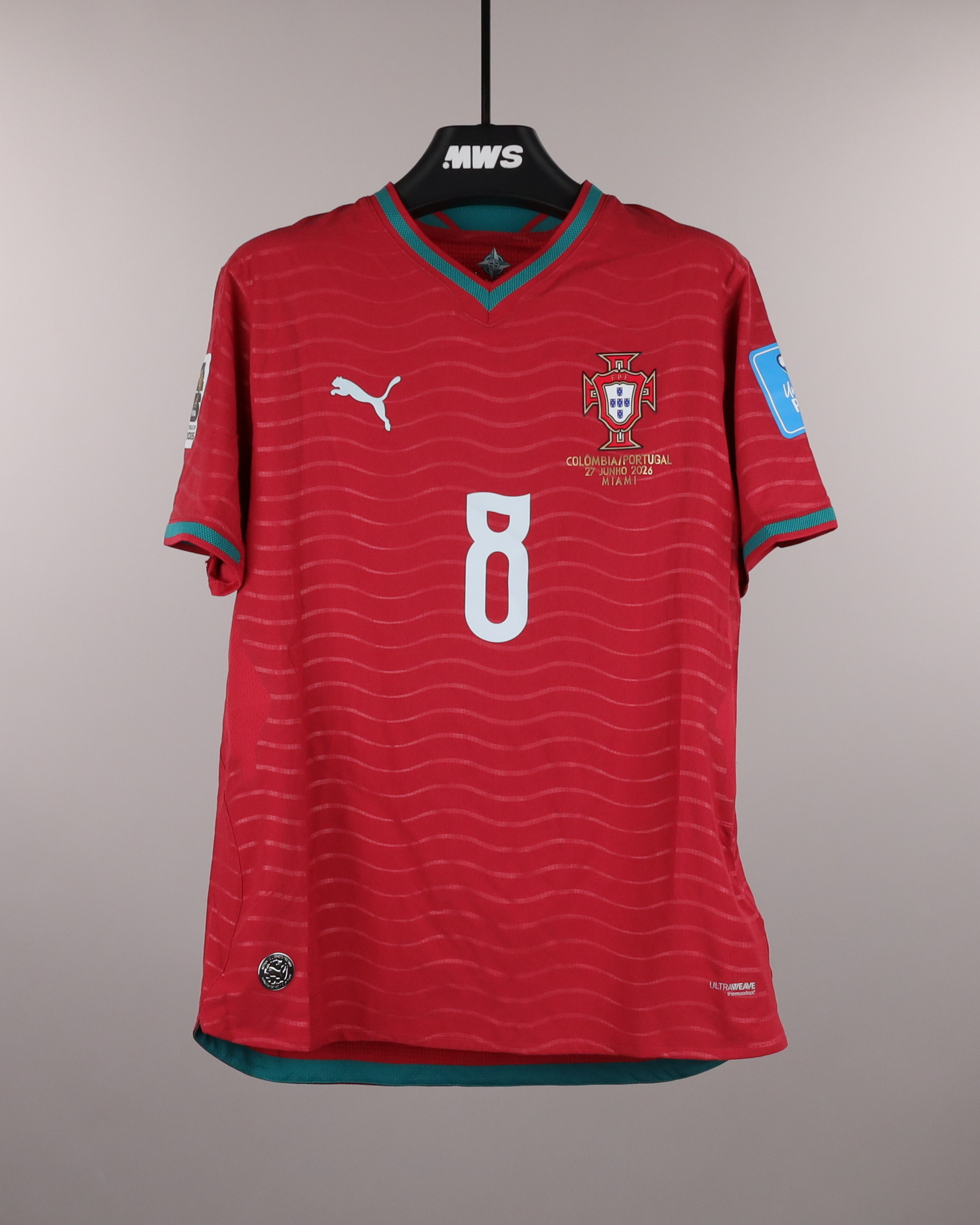 Bruno Fernandes | Colombia - Portugal | MatchWornShirt