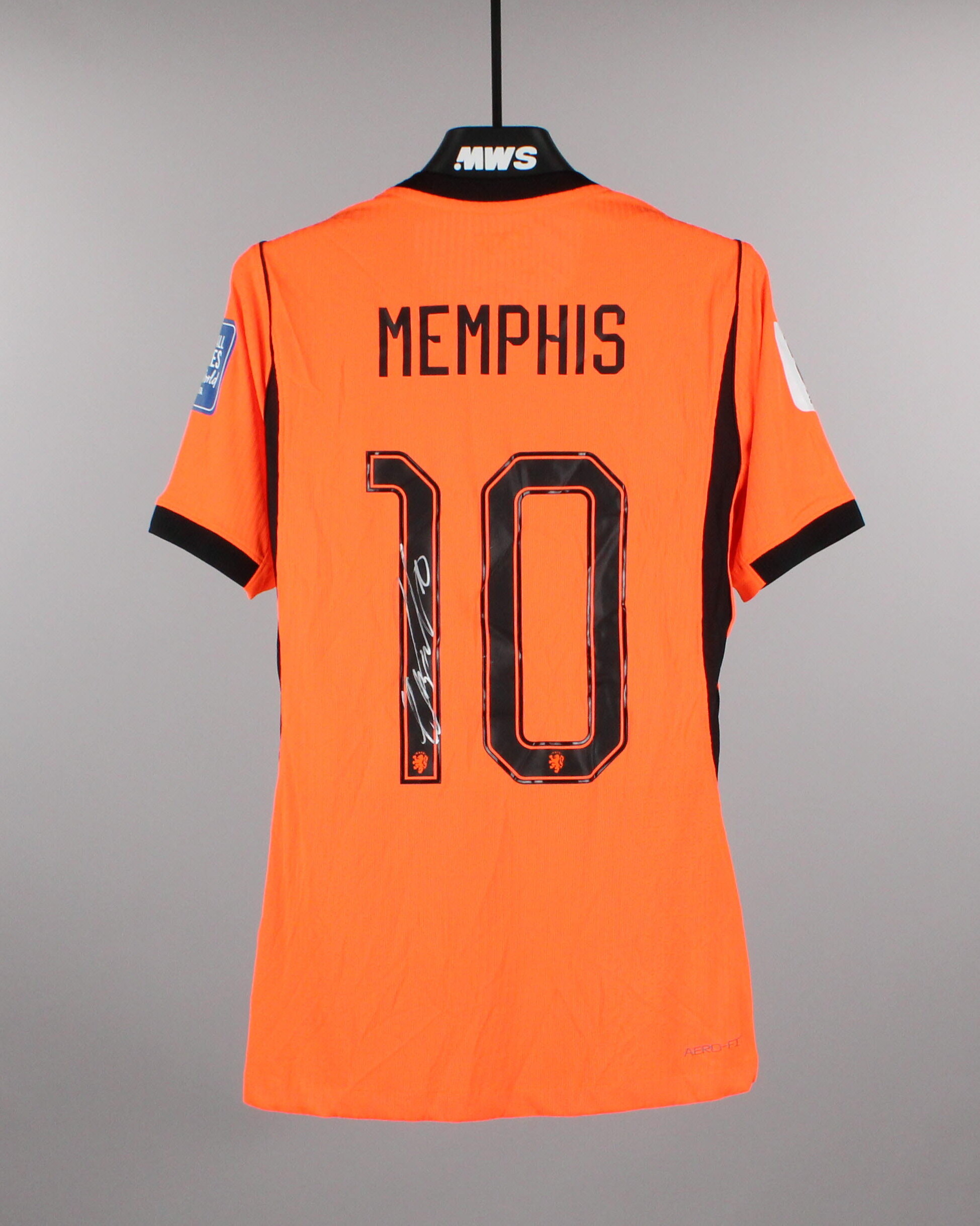 Memphis Depay | Netherlands - Morocco | MatchWornShirt
