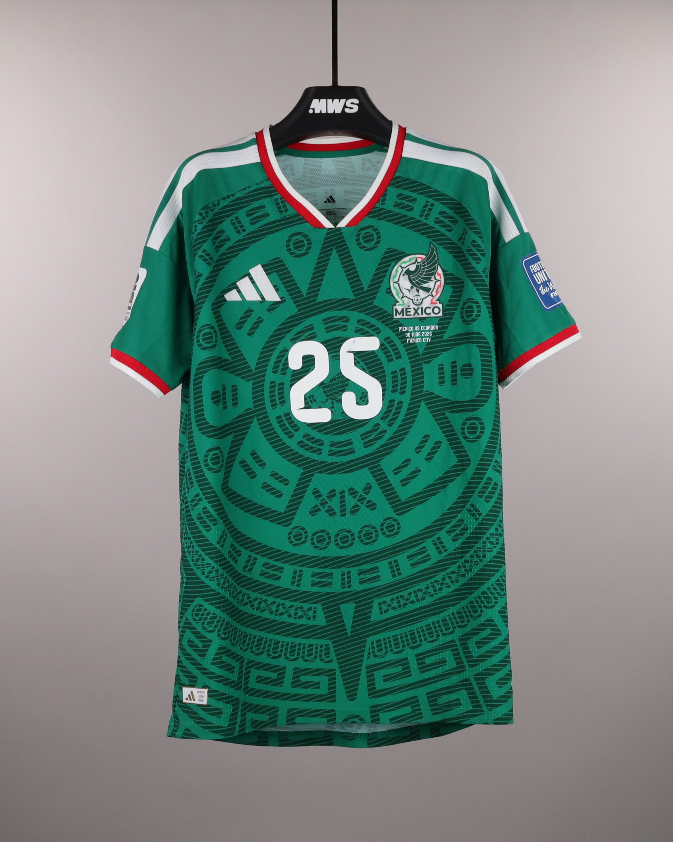 Roberto Alvarado | Mexico - Ecuador | MatchWornShirt