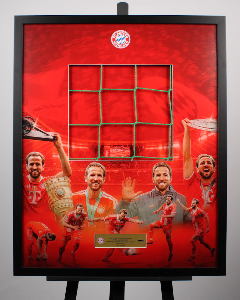Limited Edition Framed Goalnet | Werder Bremen vs Bayern München