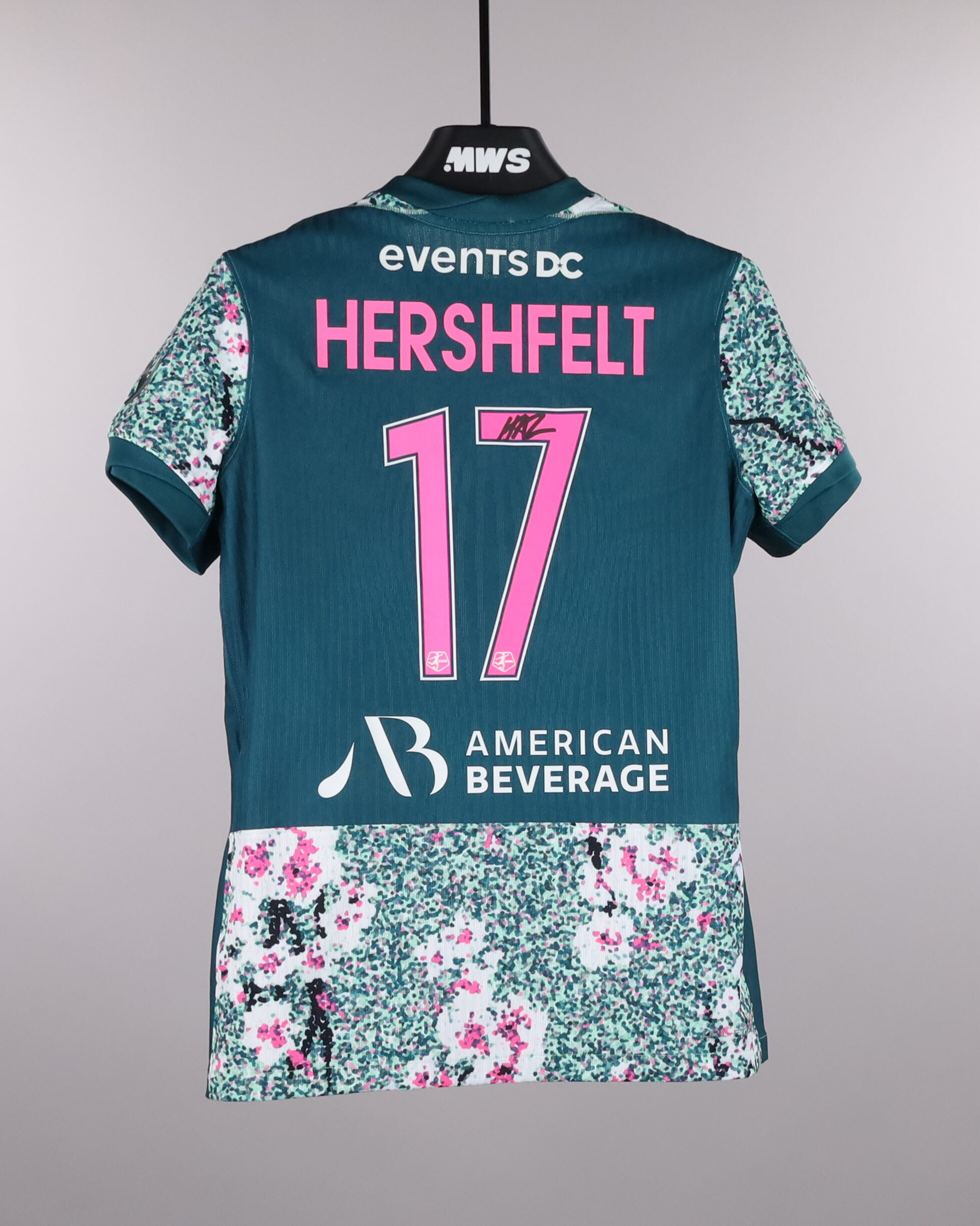 Hal Hershfelt Washington Spirit jersey