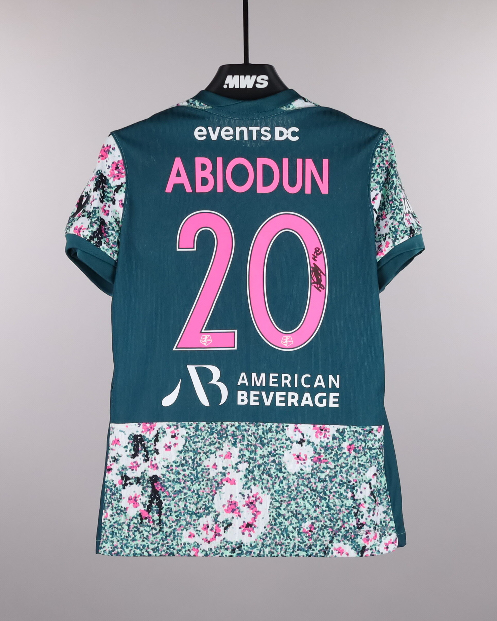 Deborah Abiodun Washington Spirit jersey