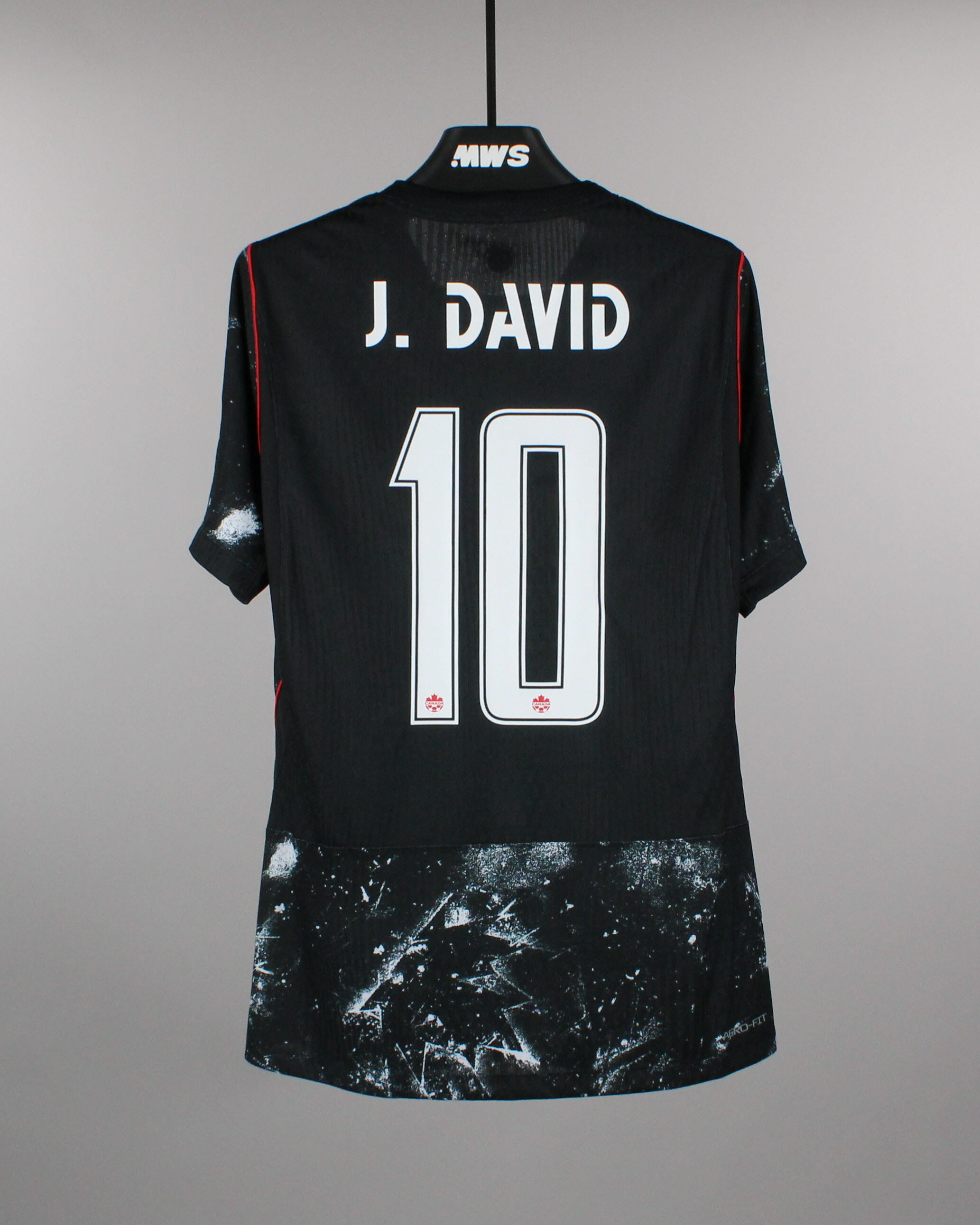 Jonathan David | Canada - Morocco | MatchWornShirt