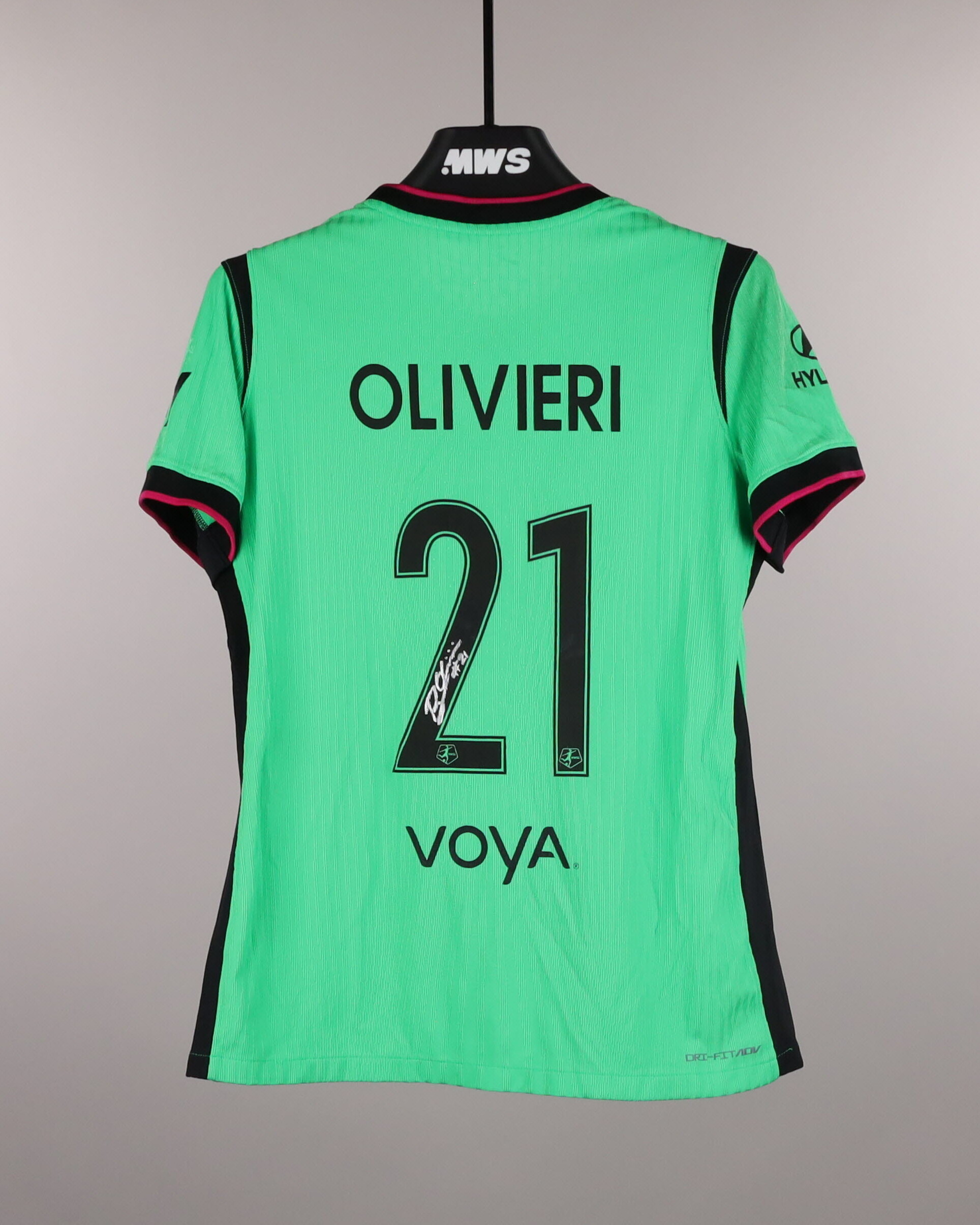 Barbara Olivieri Boston Legacy FC jersey